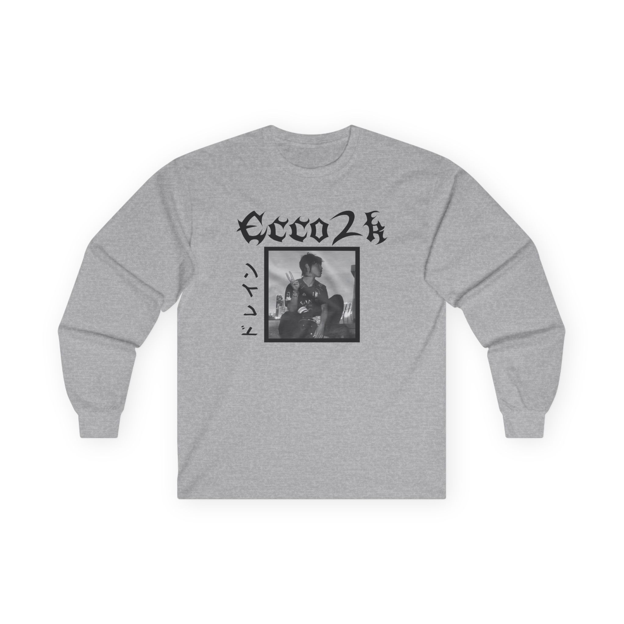 Ecco2k Unisex Ultra Cotton Long Sleeve Tee