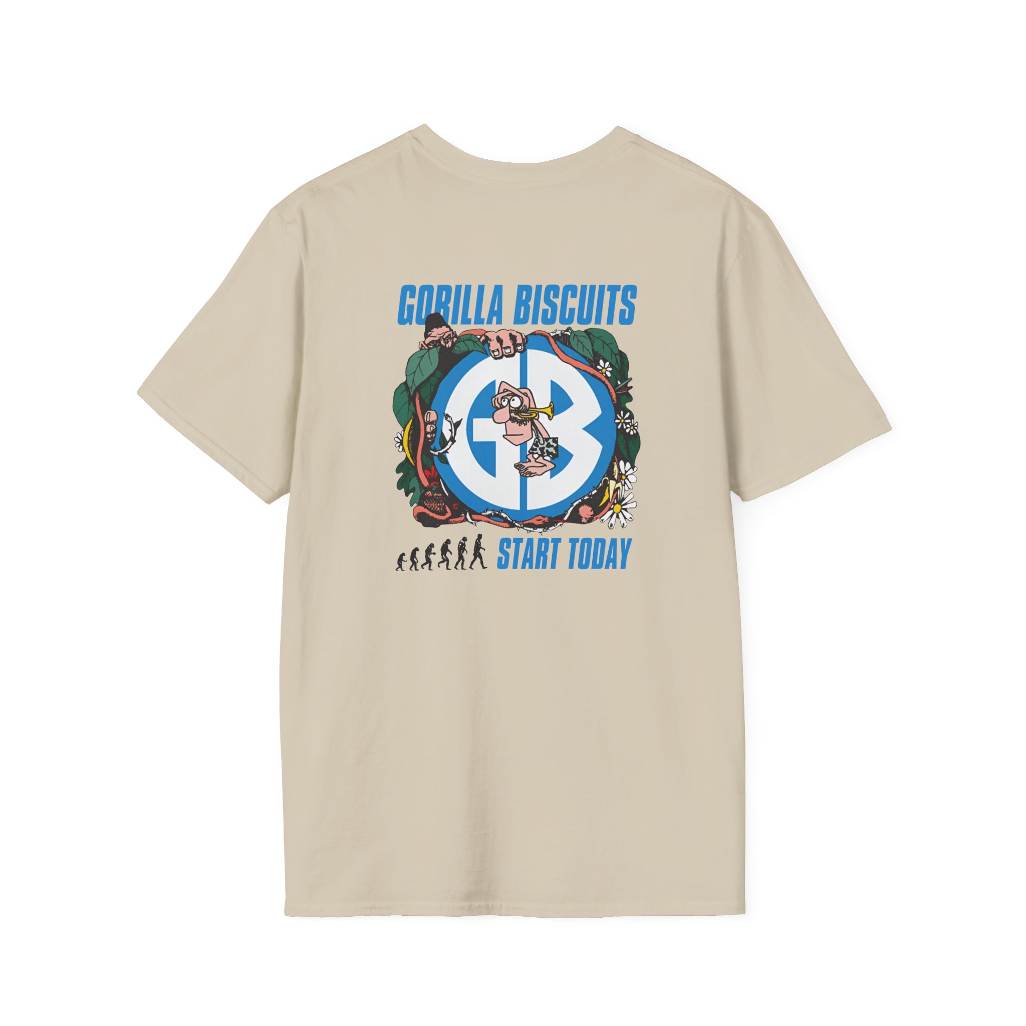 Gorilla Biscuits Jungle Unisex Softstyle T-Shirt