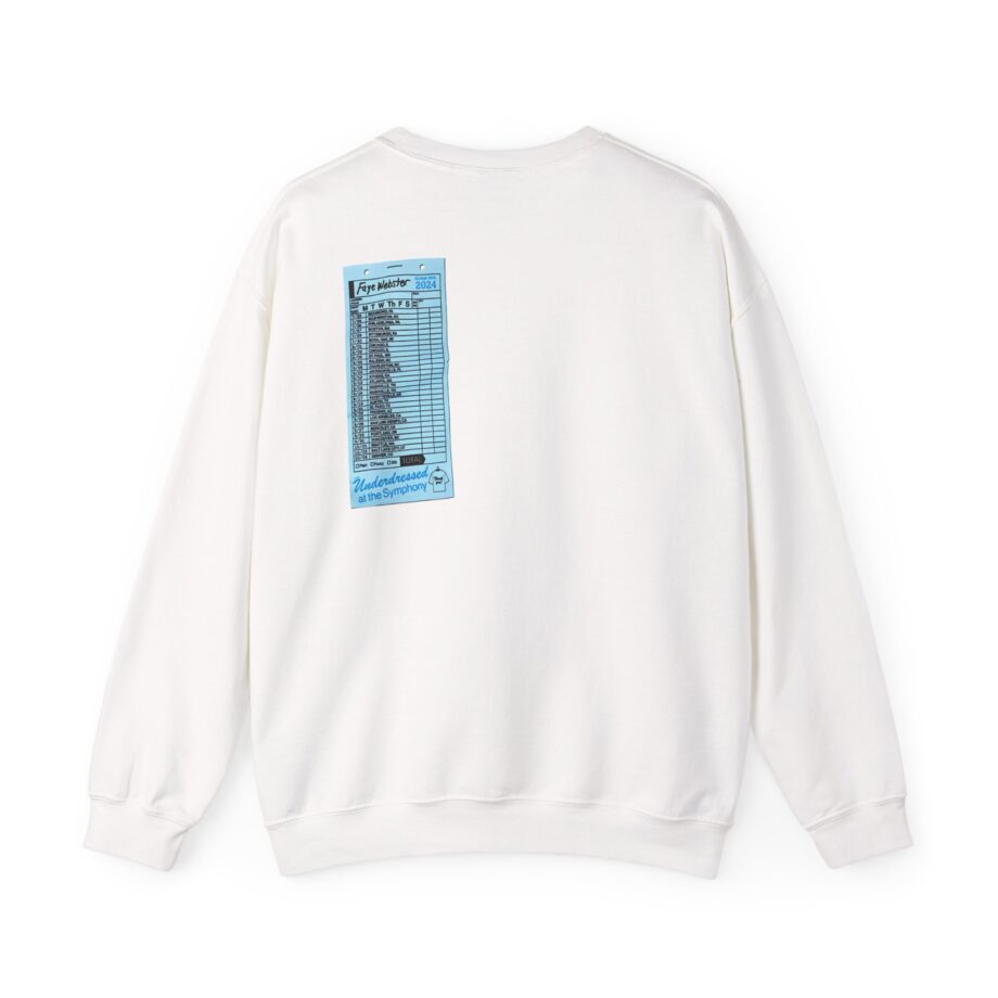 Faye Webster Underdressed at the Symphony 2024 Tour Unisex Heavy Blend™ Crewneck Sweatshirt