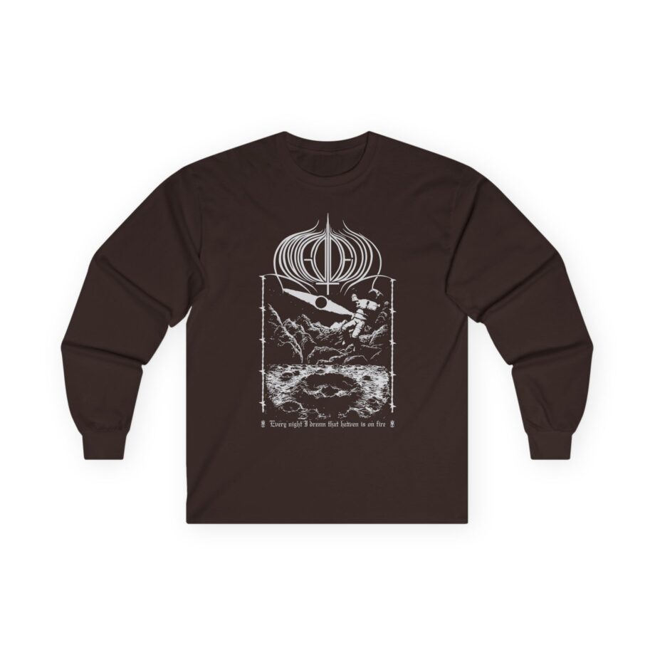 Amigo The Devil  Heavens On Fire Unisex Ultra Cotton Long Sleeve Tee