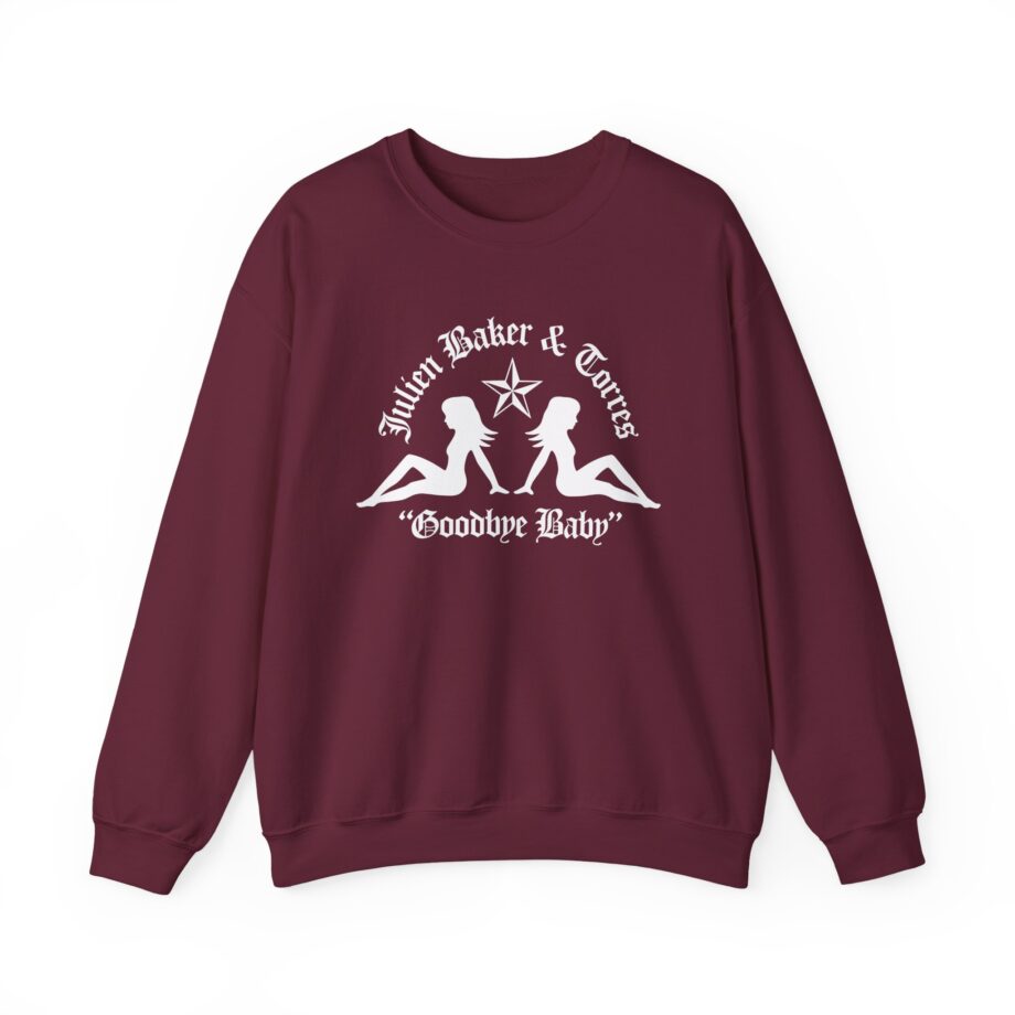 Julien Baker Goodbye Baby Unisex Heavy Blend™ Crewneck Sweatshirt