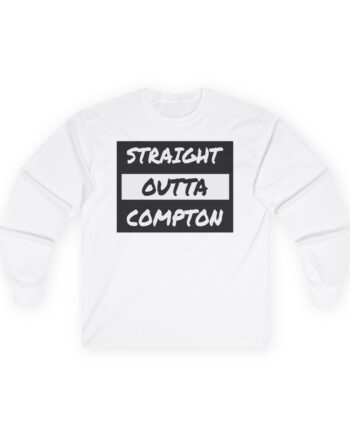 NWA Straight Outta Compton Unisex Ultra Cotton Long Sleeve Tee