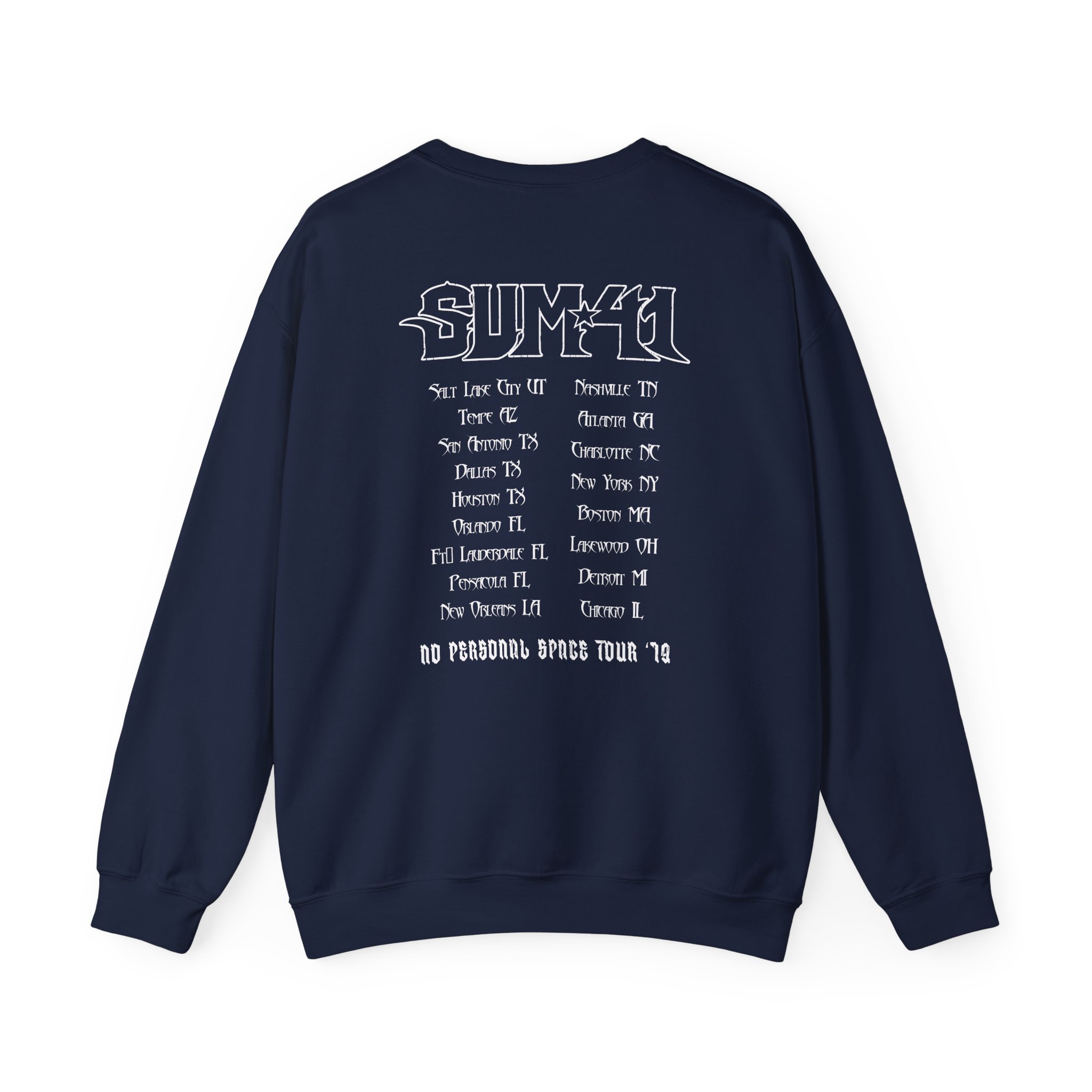 Sum 41 Reap41 Itin Unisex Heavy Blendâ„¢ Crewneck Sweatshirt