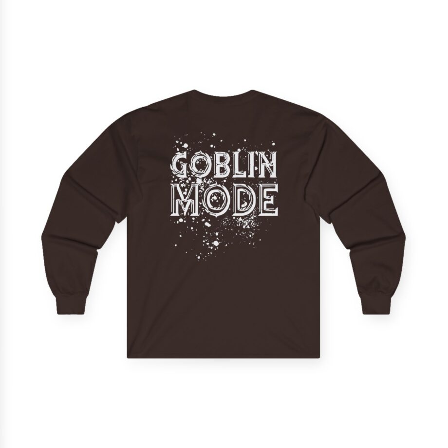 Nekrogoblikon Goblin Mode Raglan Unisex Ultra Cotton Long Sleeve Tee