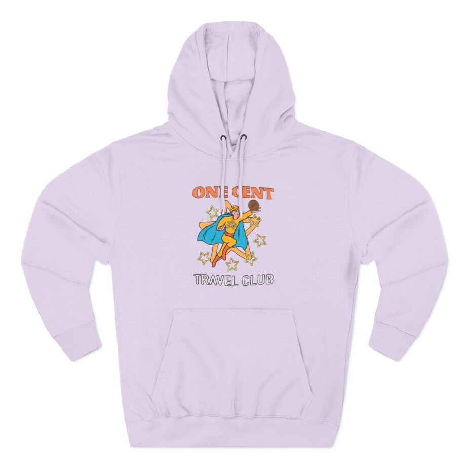 Ryan Trahan One Cent Adventure Awaits Travel Club Three-Panel Fleece Hoodie