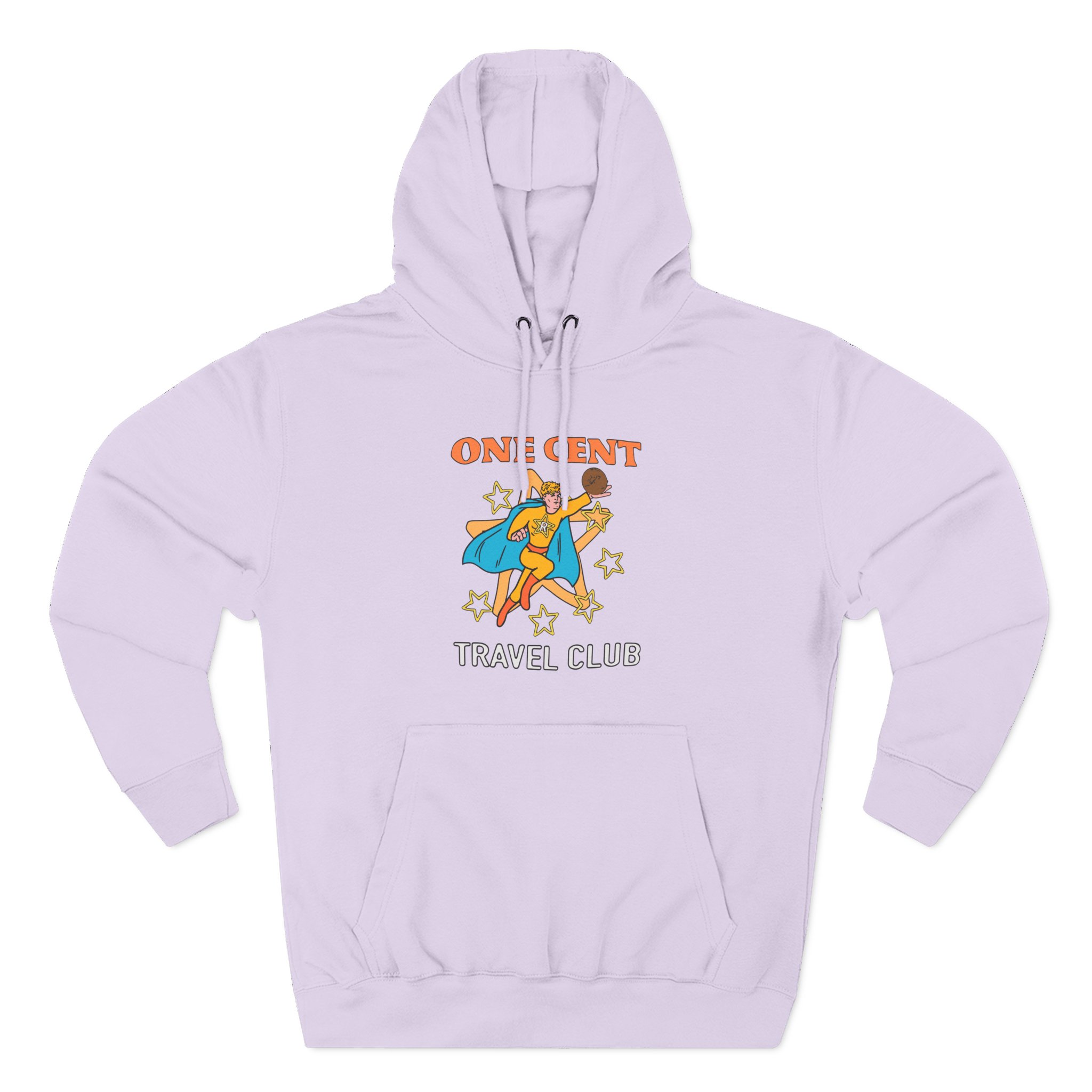 Ryan Trahan One Cent Adventure Awaits Travel Club Three-Panel Fleece Hoodie
