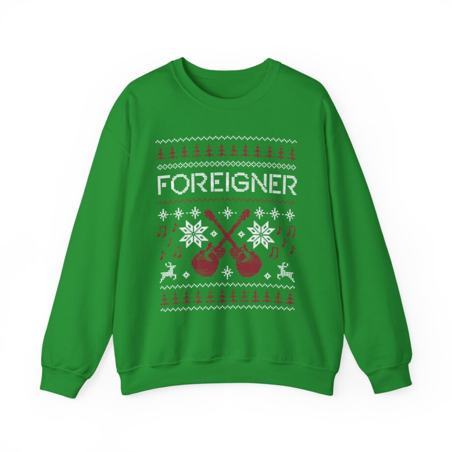 Foreigner Holiday Unisex Heavy Blend™ Crewneck Sweatshirt