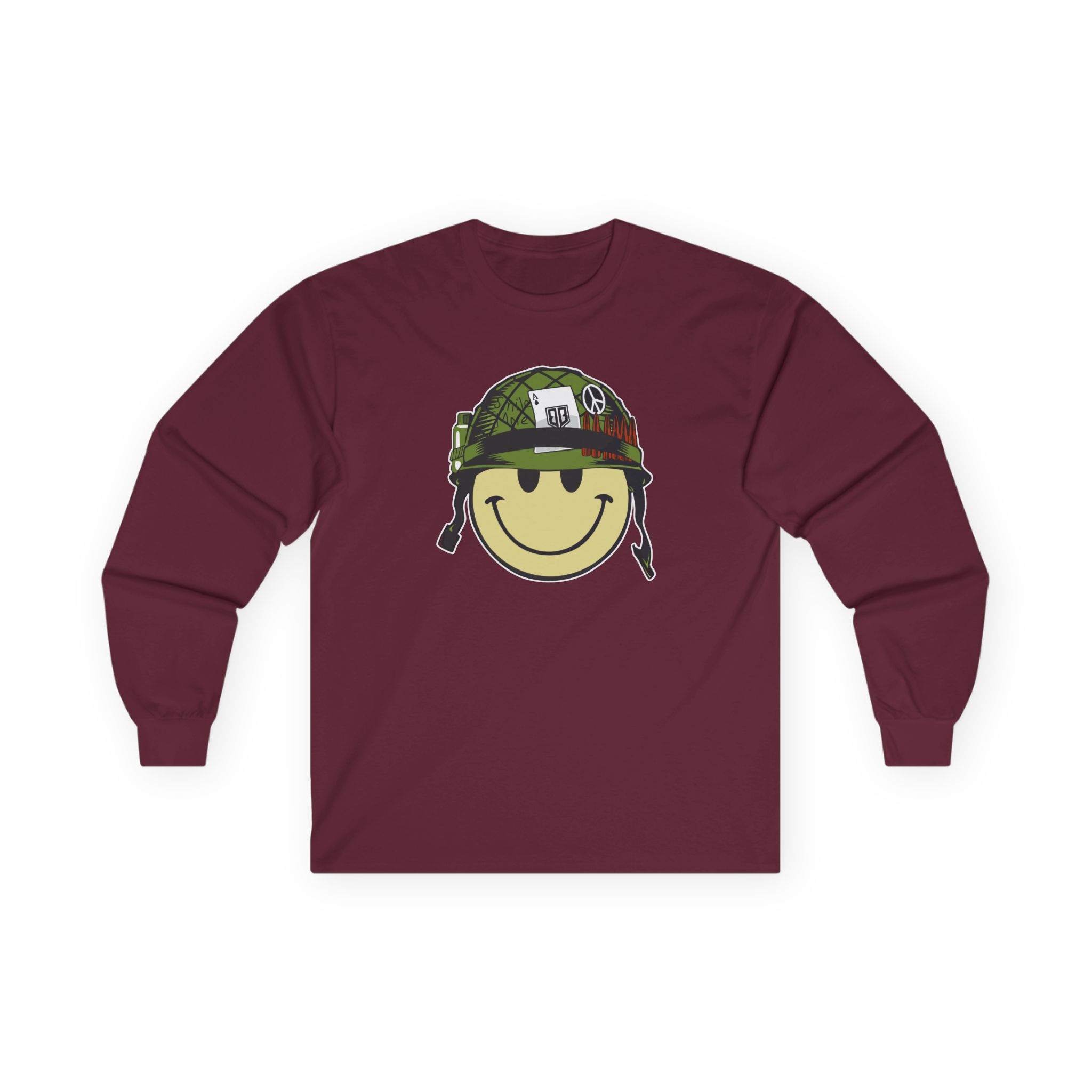 Roman Atwood Smiley Unisex Ultra Cotton Long Sleeve Tee