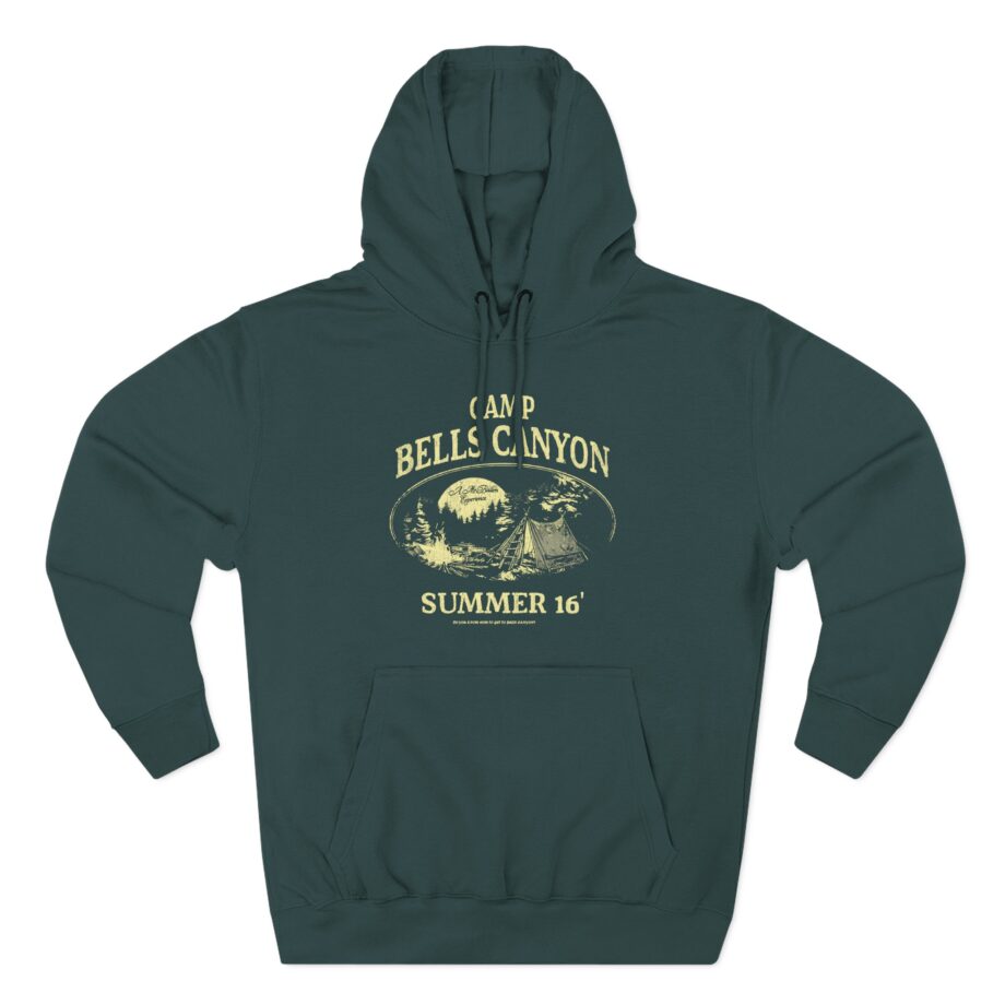 Mrballen Bells Canyon Distressed Three-Panel Fleece Hoodie
