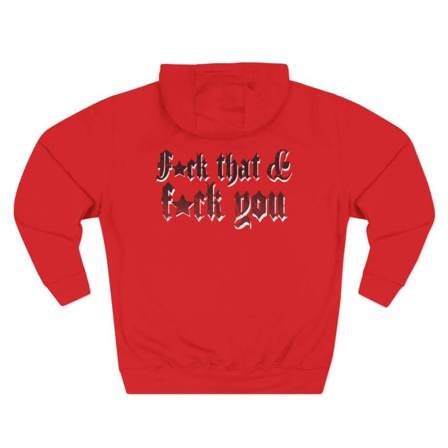 Hardy F*ck You Three-Panel Fleece Hoodie