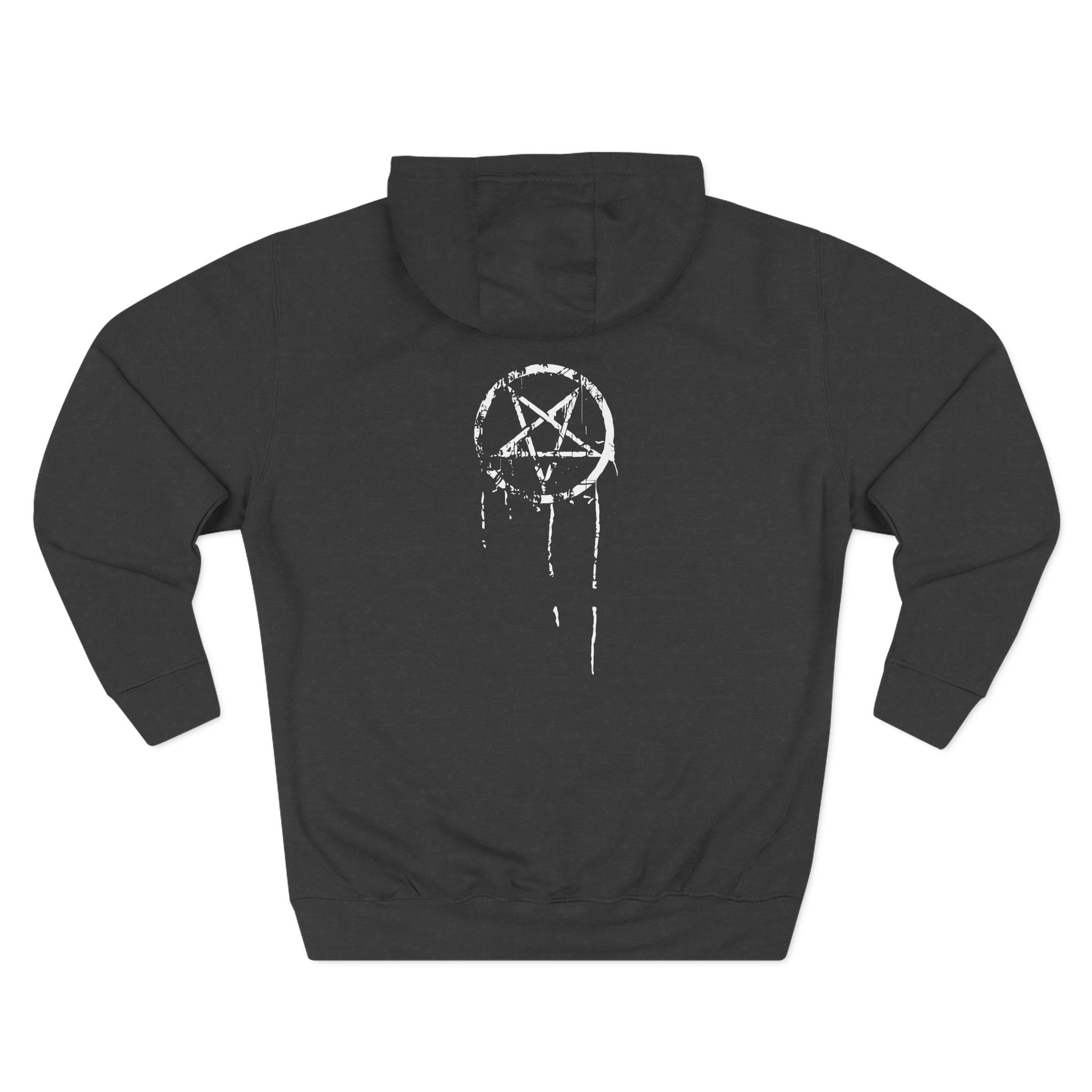Gorgoroth Pentagram Three-Panel Fleece Hoodie