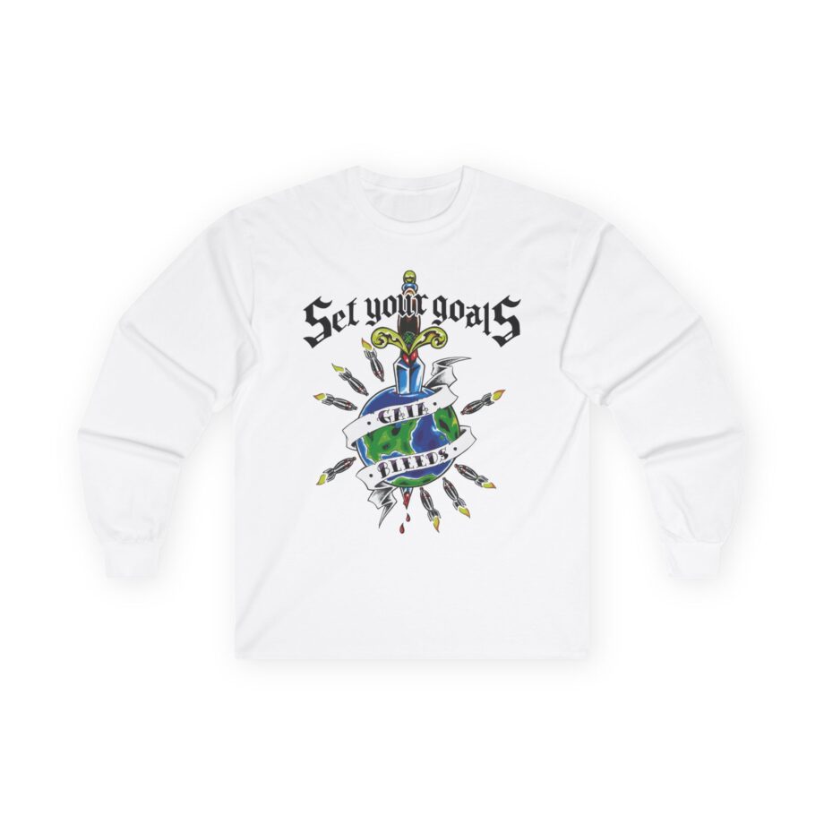Set Your Goals Gaia Bleeds Unisex Ultra Cotton Long Sleeve Tee