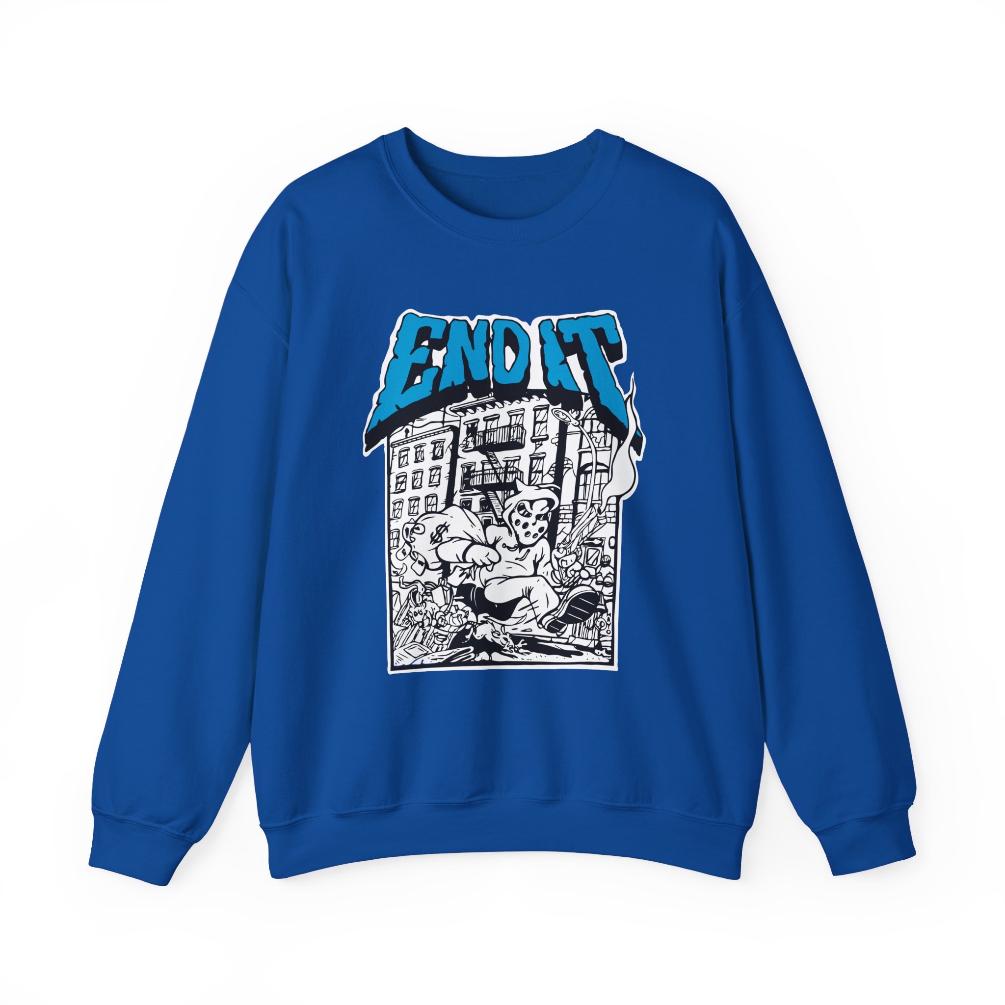 End It Unisex Heavy Blend Crewneck Sweatshirt