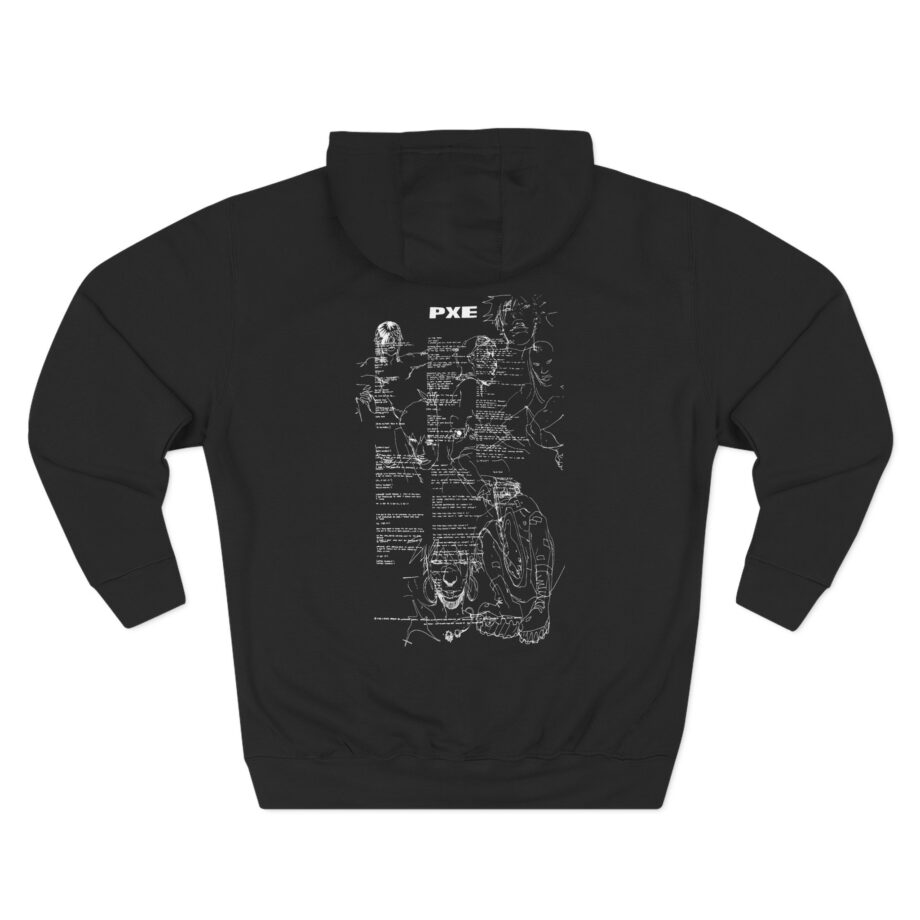 Ecco2k in the Flesh Three-Panel Fleece Hoodie
