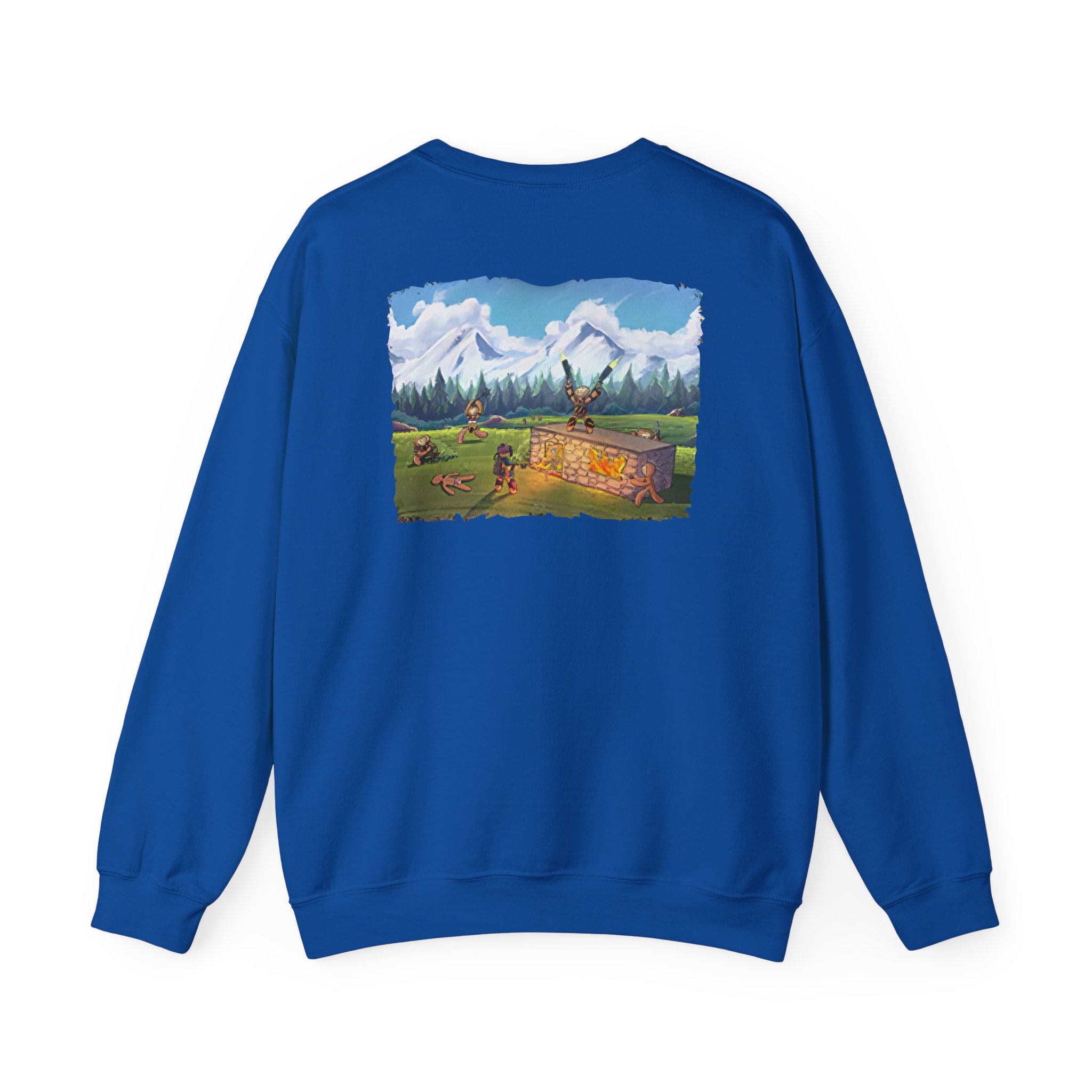 Spoonkid Battlefield Unisex Heavy Blendâ„¢ Crewneck Sweatshirt