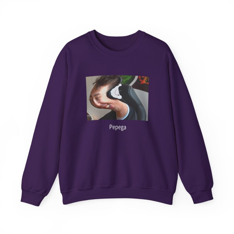 Papaplatte Pepega Unisex Heavy Blend™ Crewneck Sweatshirt