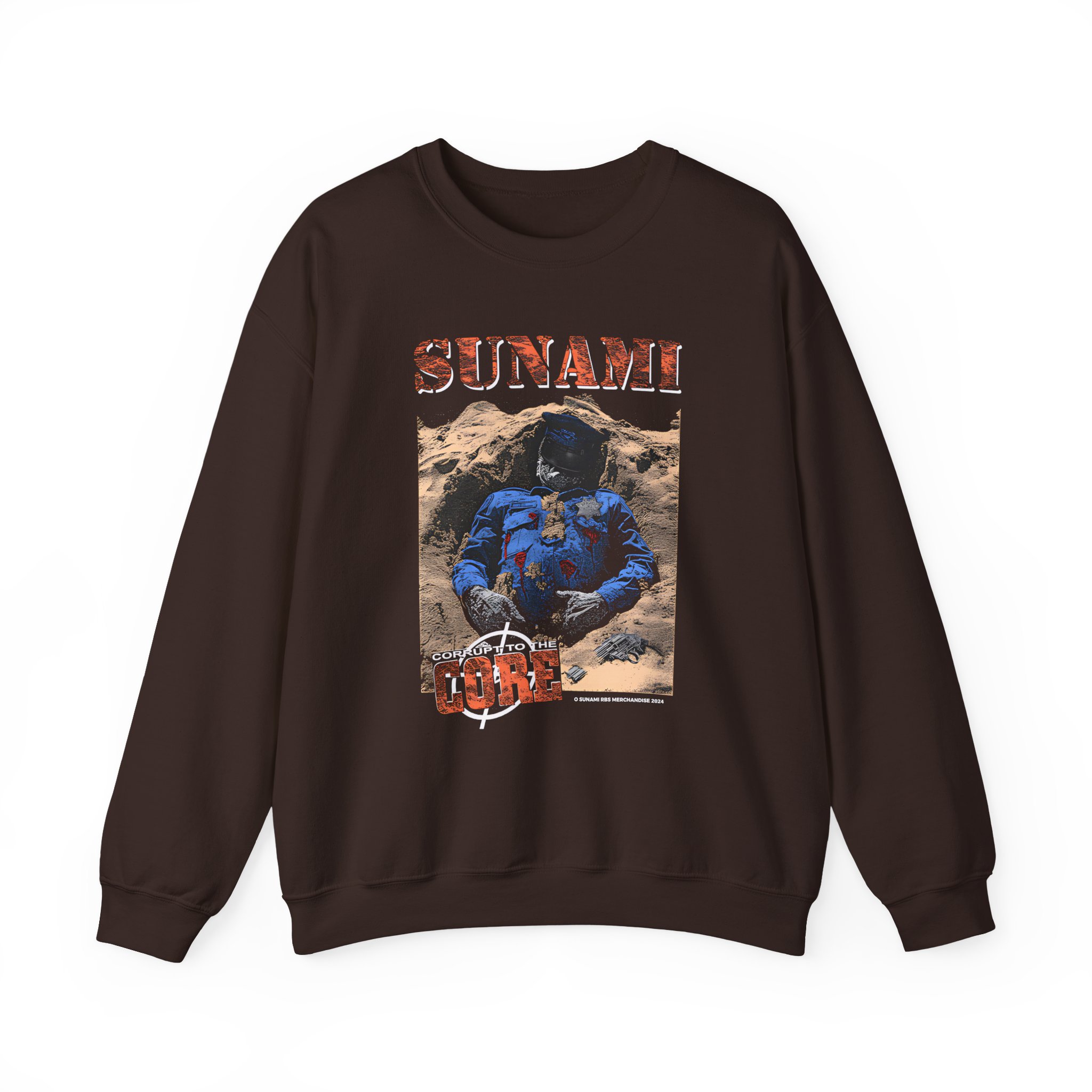 Sunami Corrupt to the Core Unisex Heavy Blendâ„¢ Crewneck Sweatshirt