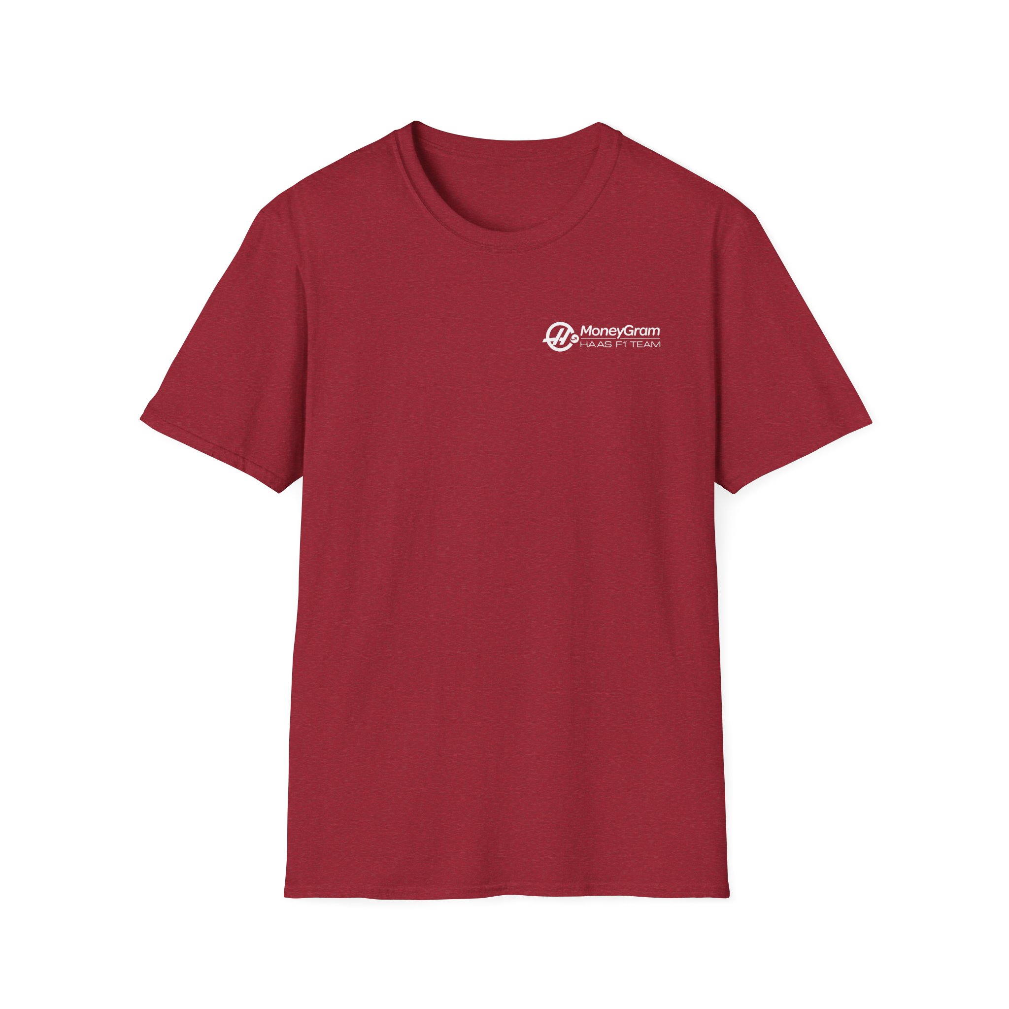 Haas F1 Dynamic Roundel Unisex Softstyle T-Shirt