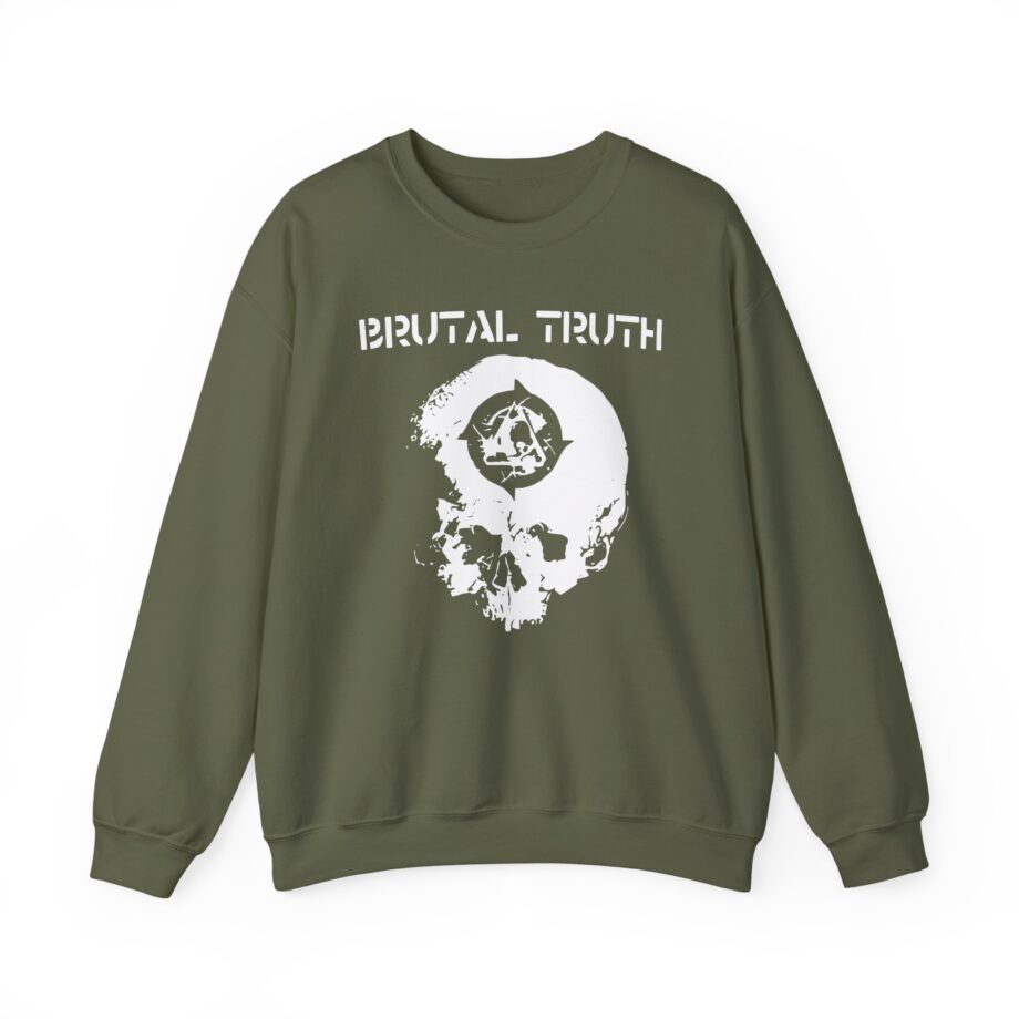 Brutal Truth Distort Destroy Noise Evolve Unisex Heavy Blend Crewneck Sweatshirt