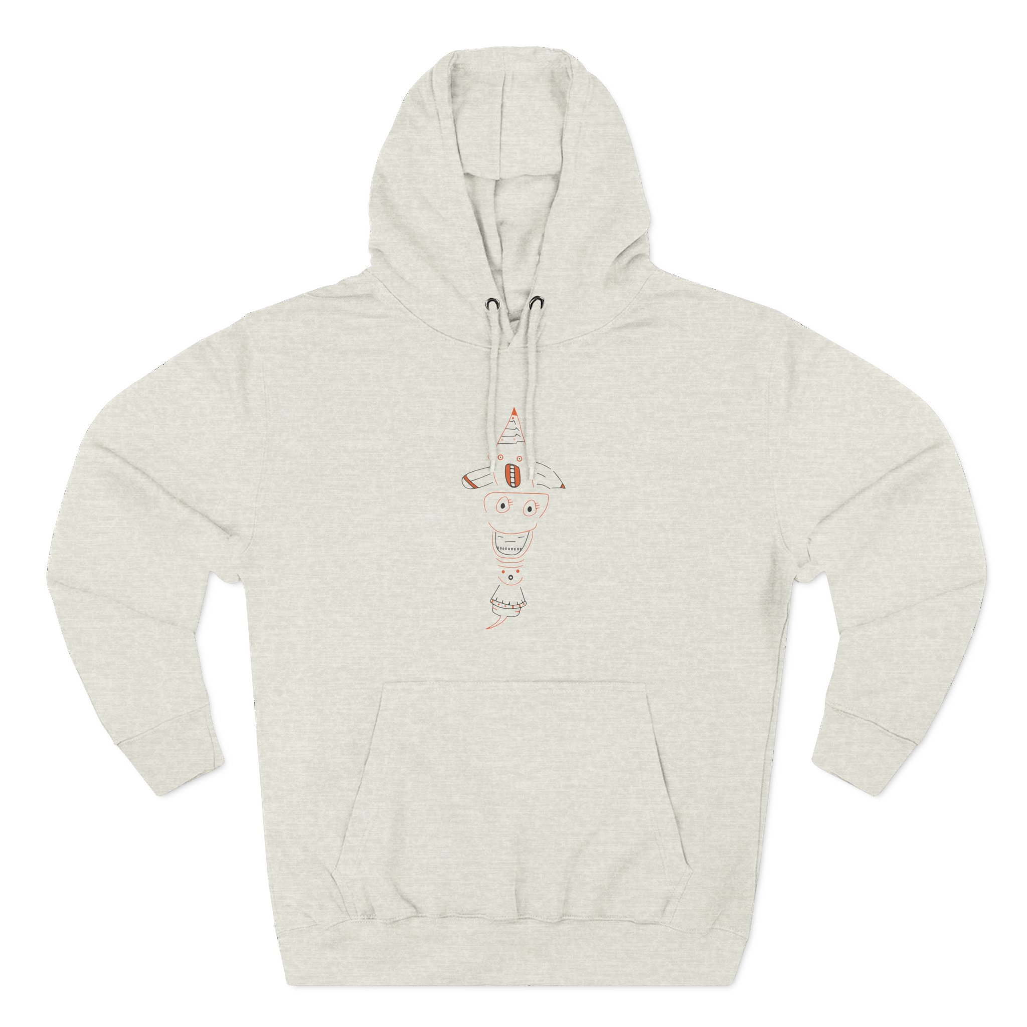 Out of Character Three-Panel Fleece Hoodie