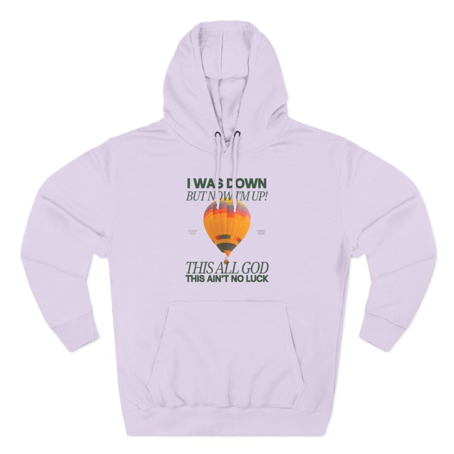 Forrest Frank Up Three-Panel Fleece Hoodie