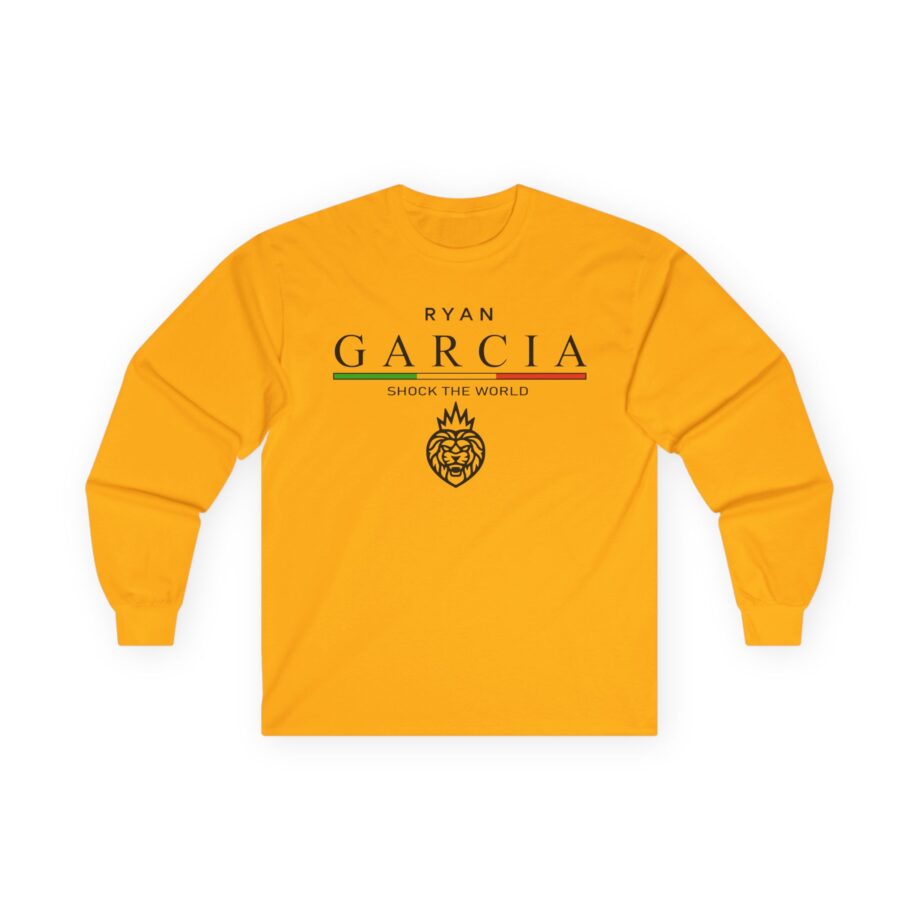 Ryan Garcia shock the world Unisex Ultra Cotton Long Sleeve Tee
