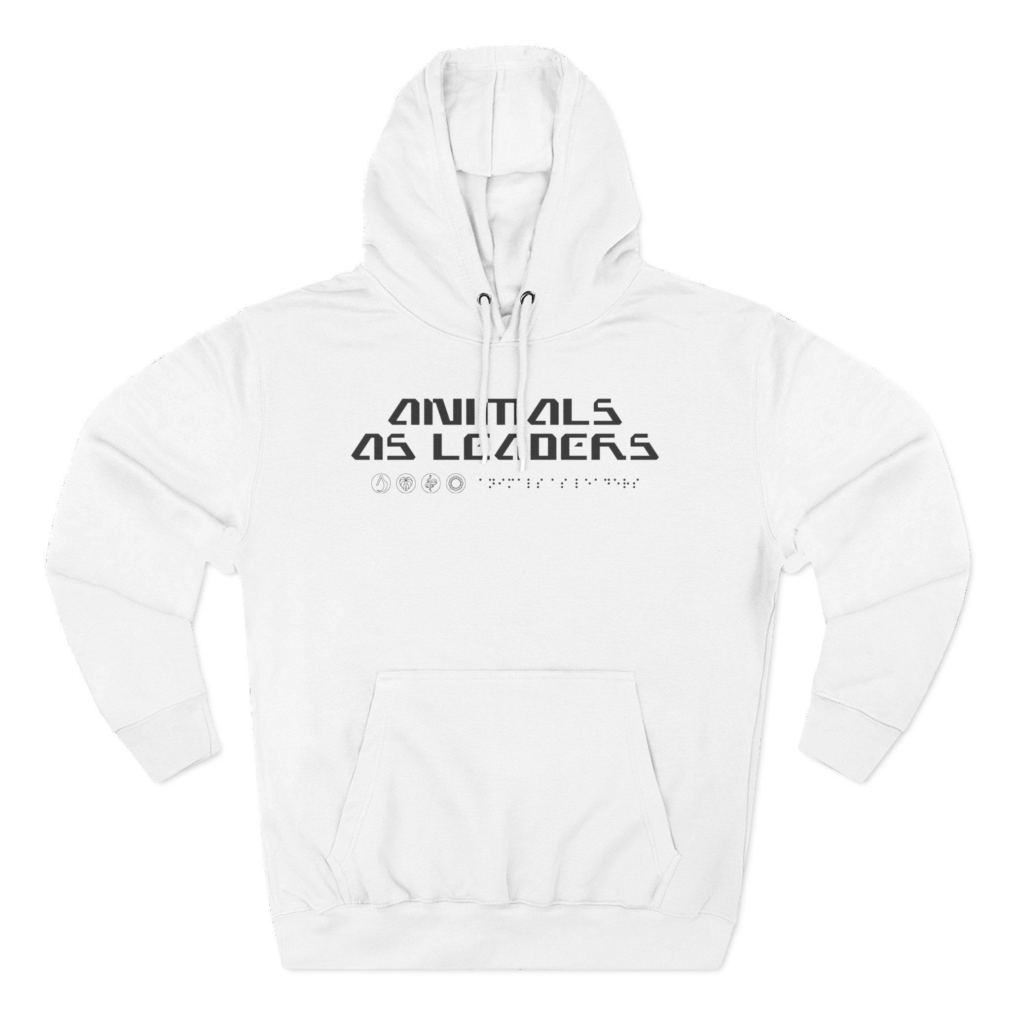 Animals as Leaders Basics Natural Three-Panel Fleece Hoodie