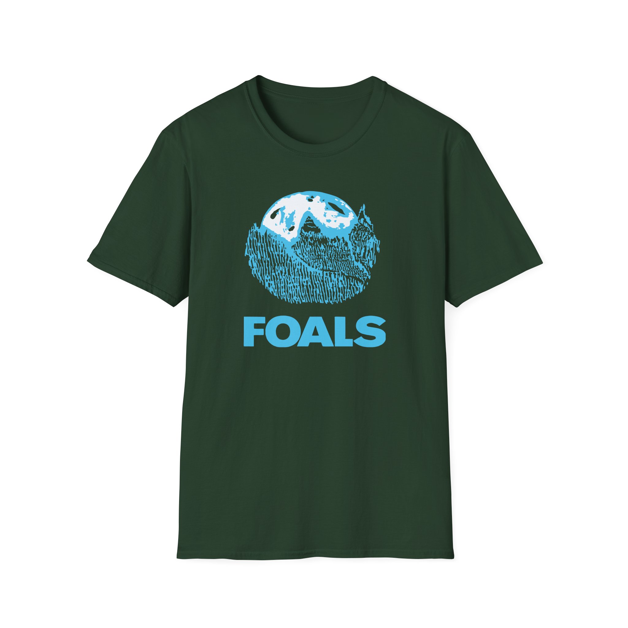 Foals Full Moon Logo Unisex Softstyle T-Shirt