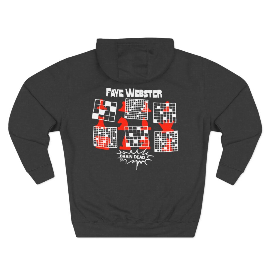 Faye Webster X Brain Dead Hobby Club Three-Panel Fleece Hoodie