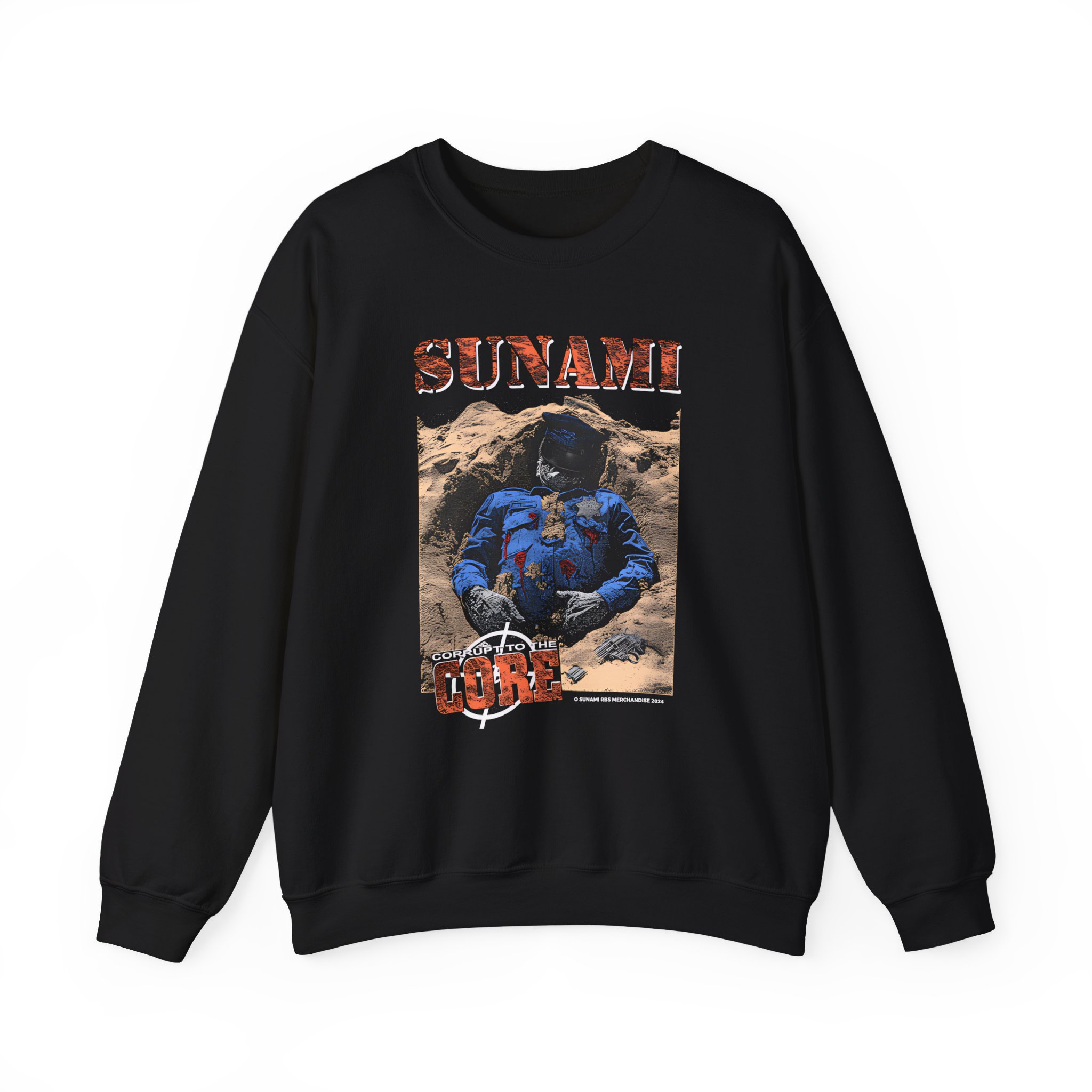 Sunami Corrupt to the Core Unisex Heavy Blendâ„¢ Crewneck Sweatshirt