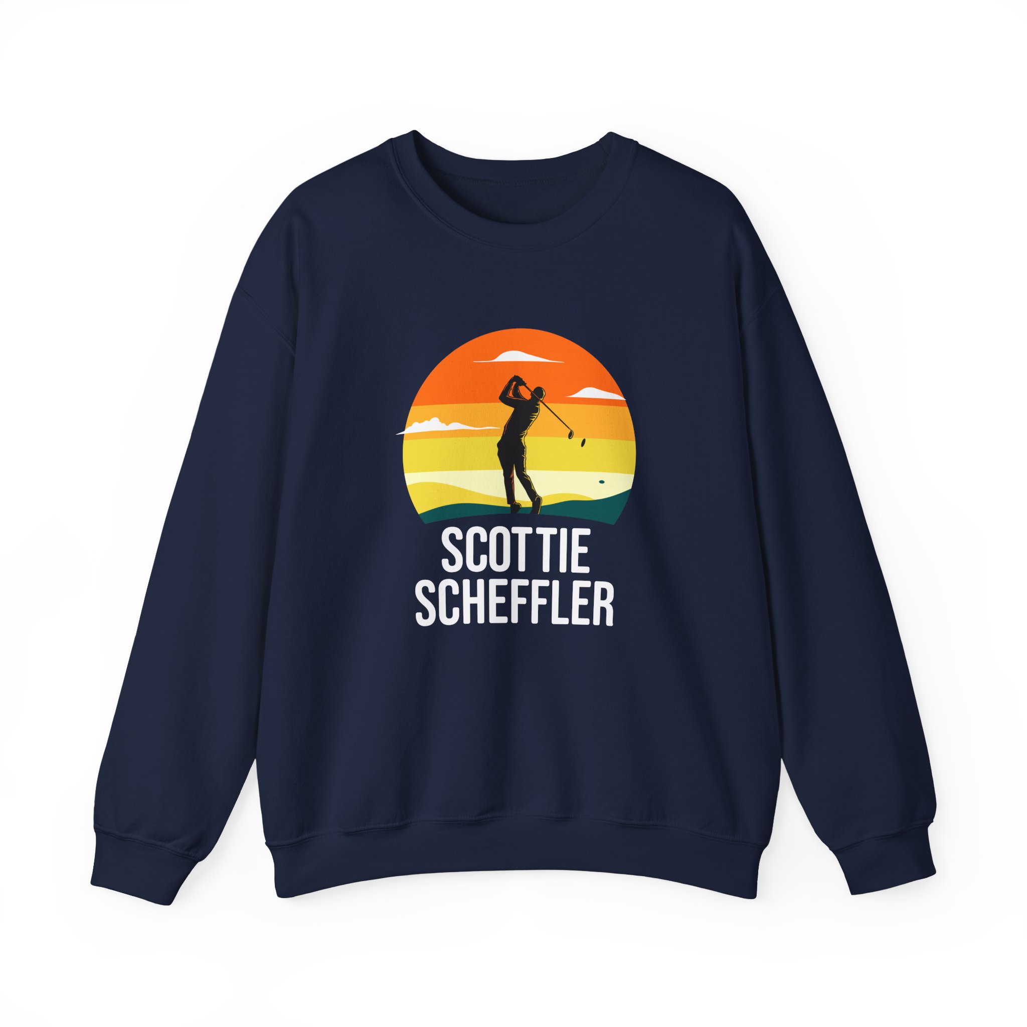 Scottie Scheffler Unisex Heavy Blendâ„¢ Crewneck Sweatshirt