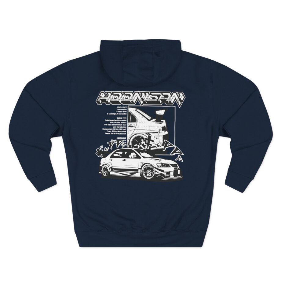 Ken Block Hoonigan Hardtail Three-Panel Fleece Hoodie