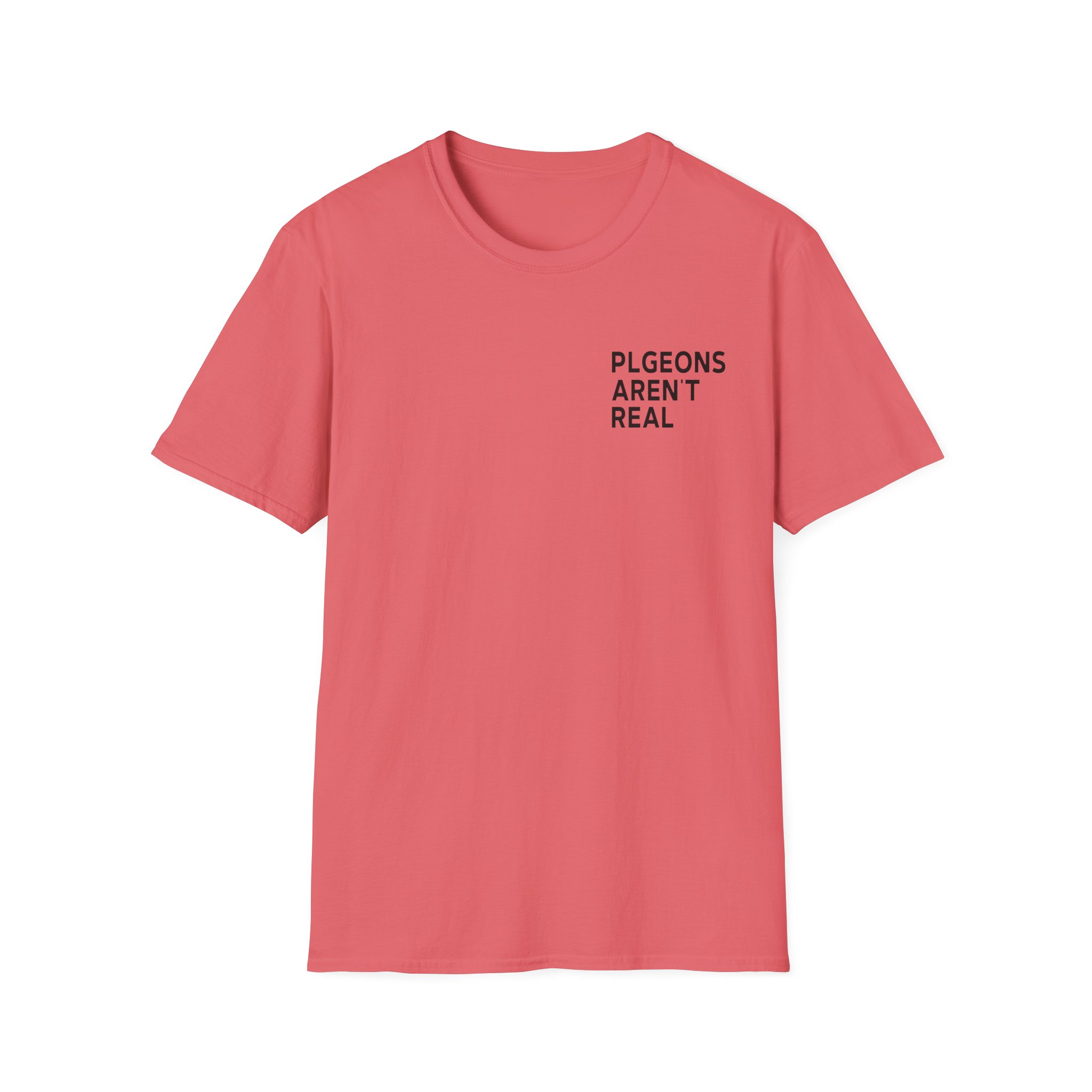 Birds Arent Real I am a Lie Unisex Softstyle T-Shirt