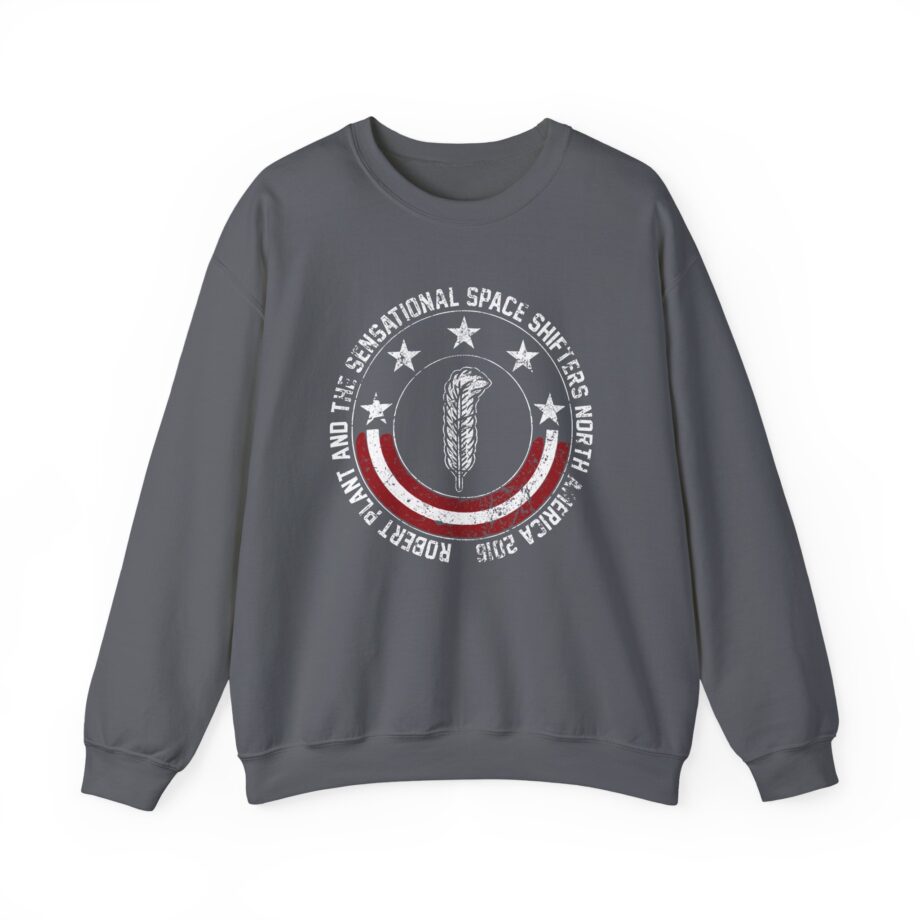 Robert Plant Patriotic Quill Itinerary Unisex Heavy Blend™ Crewneck Sweatshirt