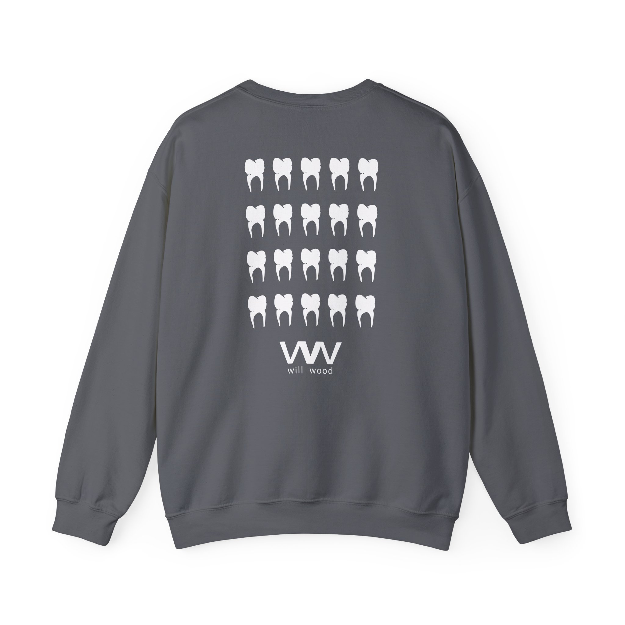 Will Wood Host Skull Unisex Heavy Blendâ„¢ Crewneck Sweatshirt