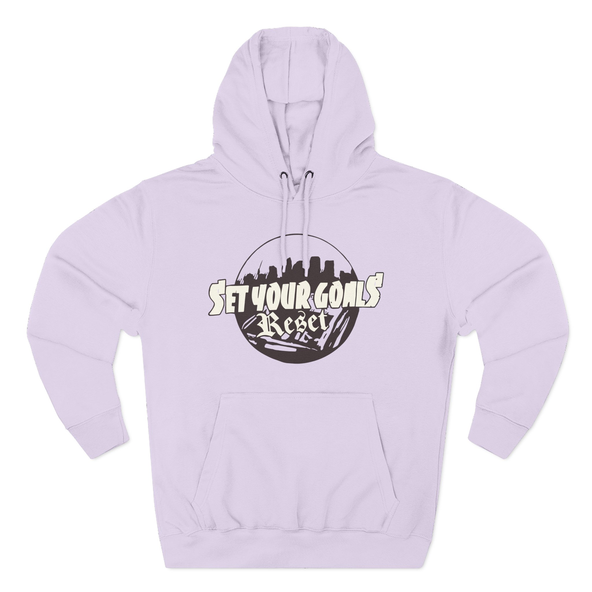 Set Your Goals Reset Three-Panel Fleece Hoodie