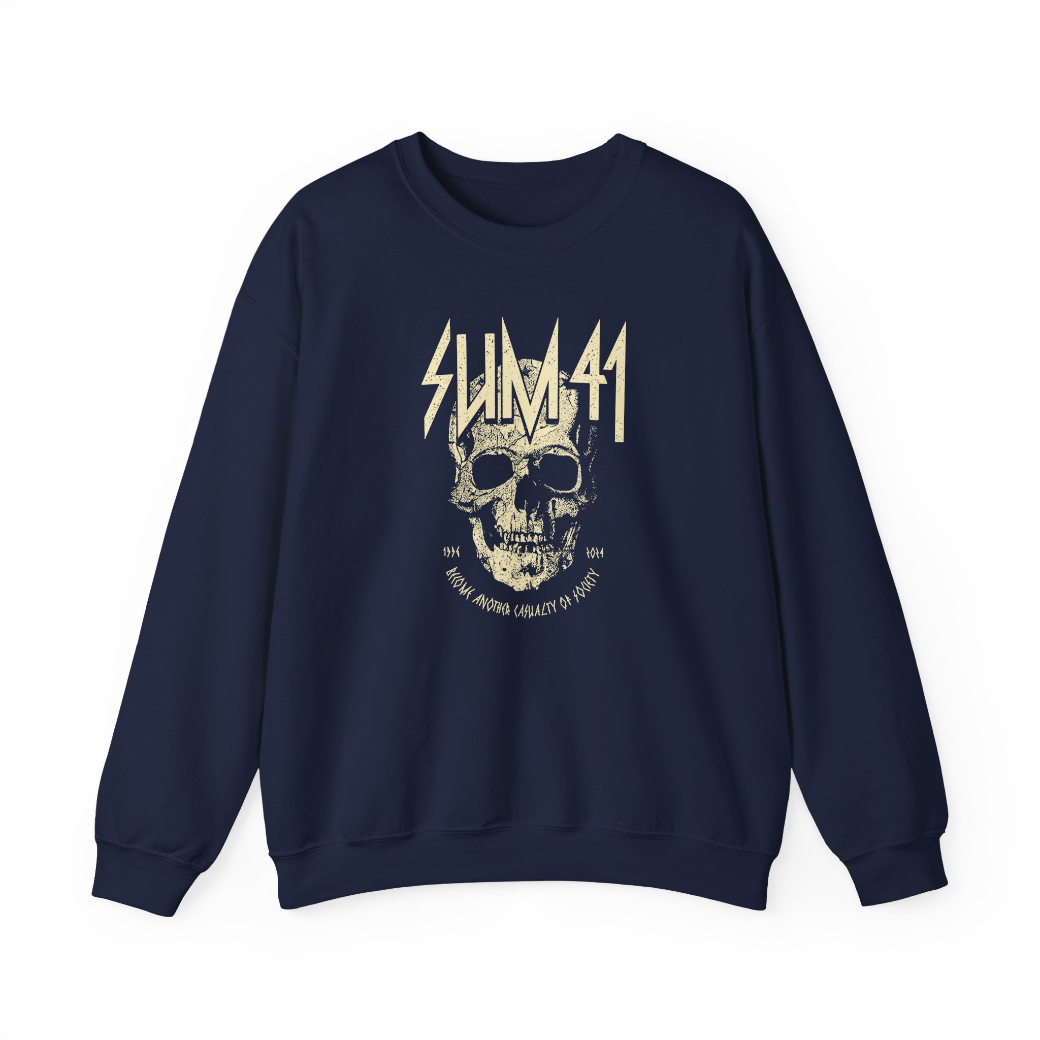 Sum 41 Become Another Casualty Unisex Heavy Blendâ„¢ Crewneck Sweatshirt