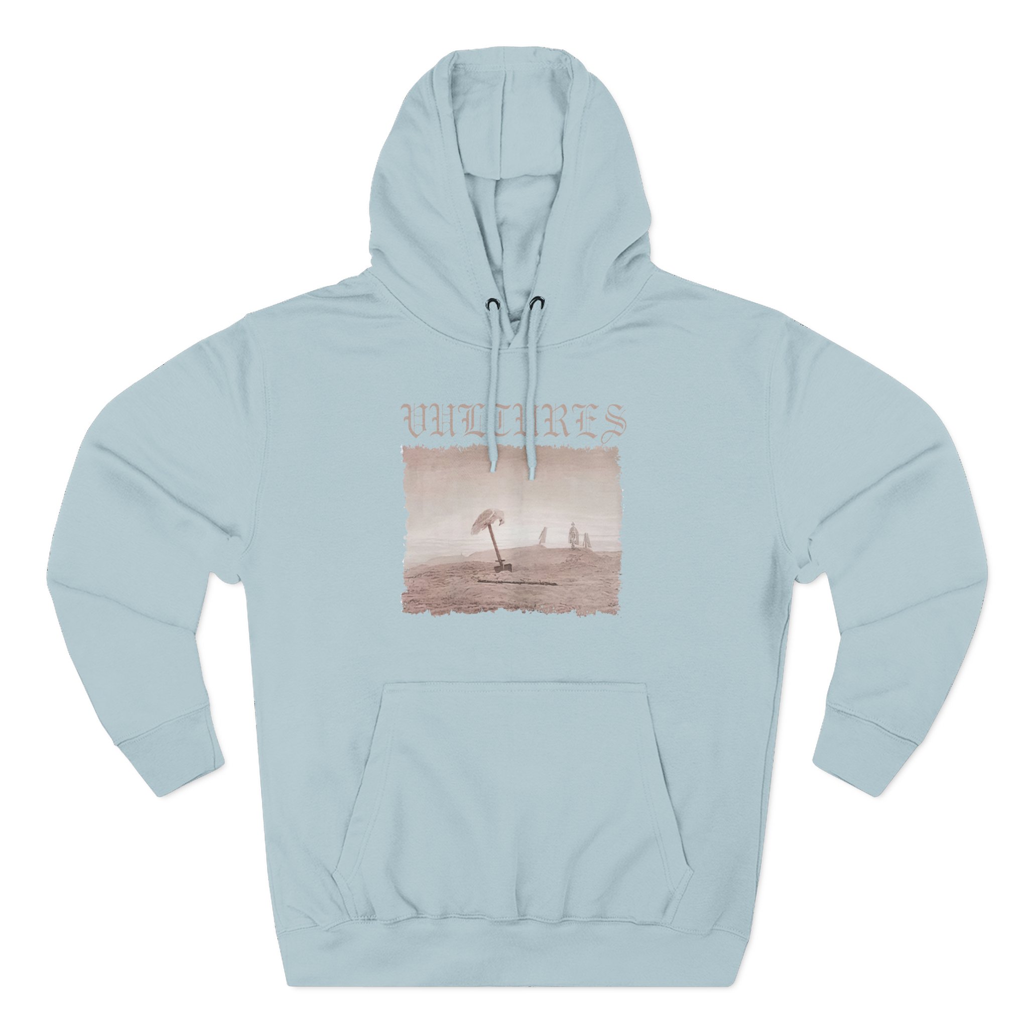 Vultures Inspired Album Three-Panel Fleece Hoodie