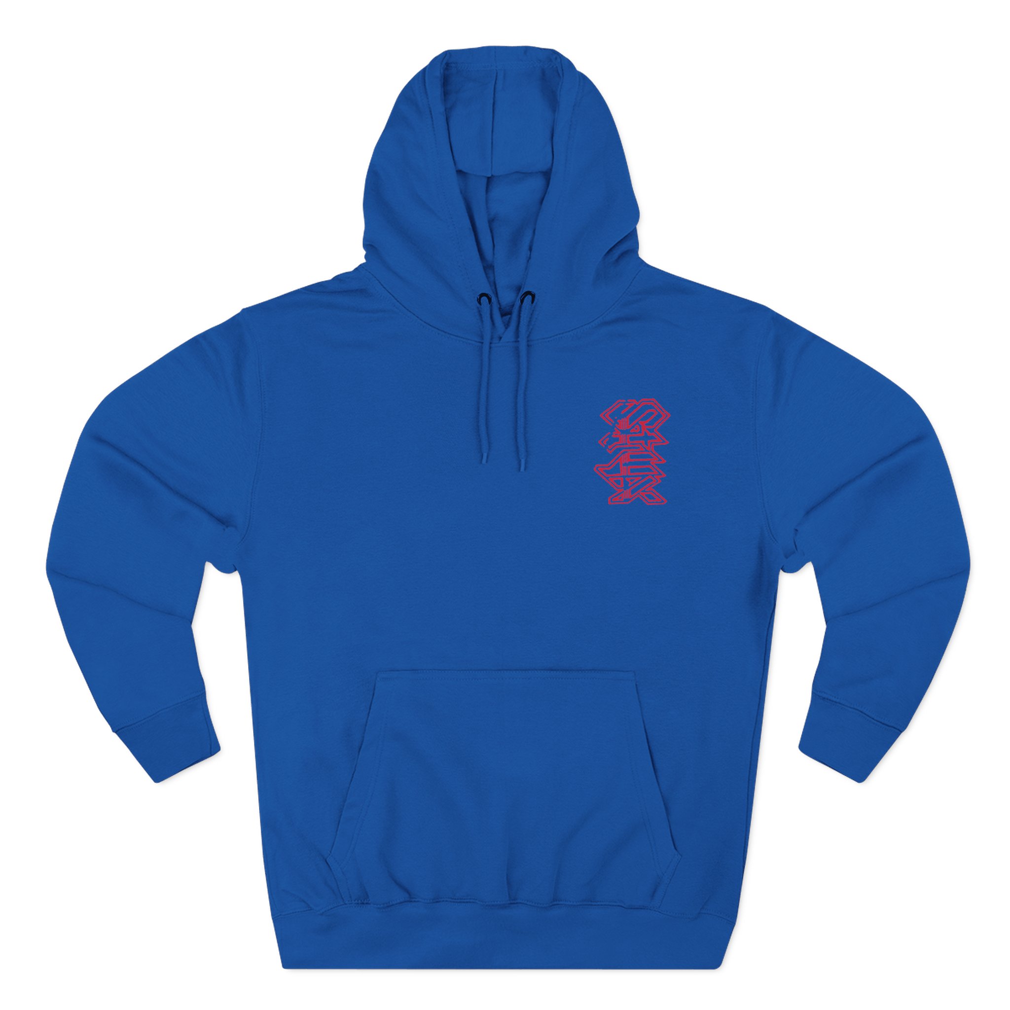 Styx Embroidered Logo Three-Panel Fleece Hoodie