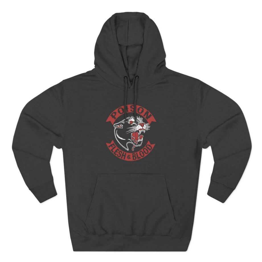 Poison Flesh & Blood Three-Panel Fleece Hoodie