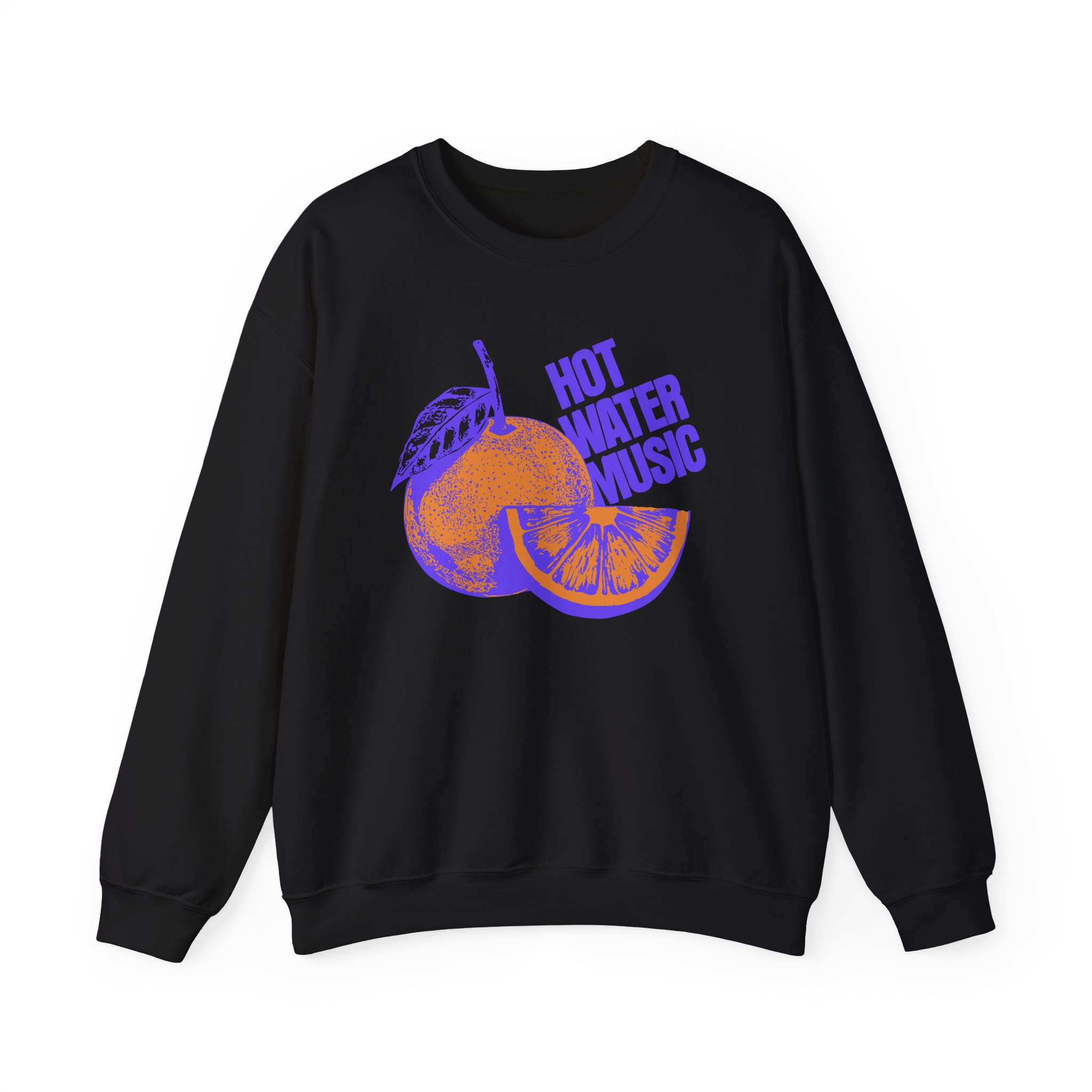 Hot Water Music Florida Orange Unisex Heavy Blendâ„¢ Crewneck Sweatshirt
