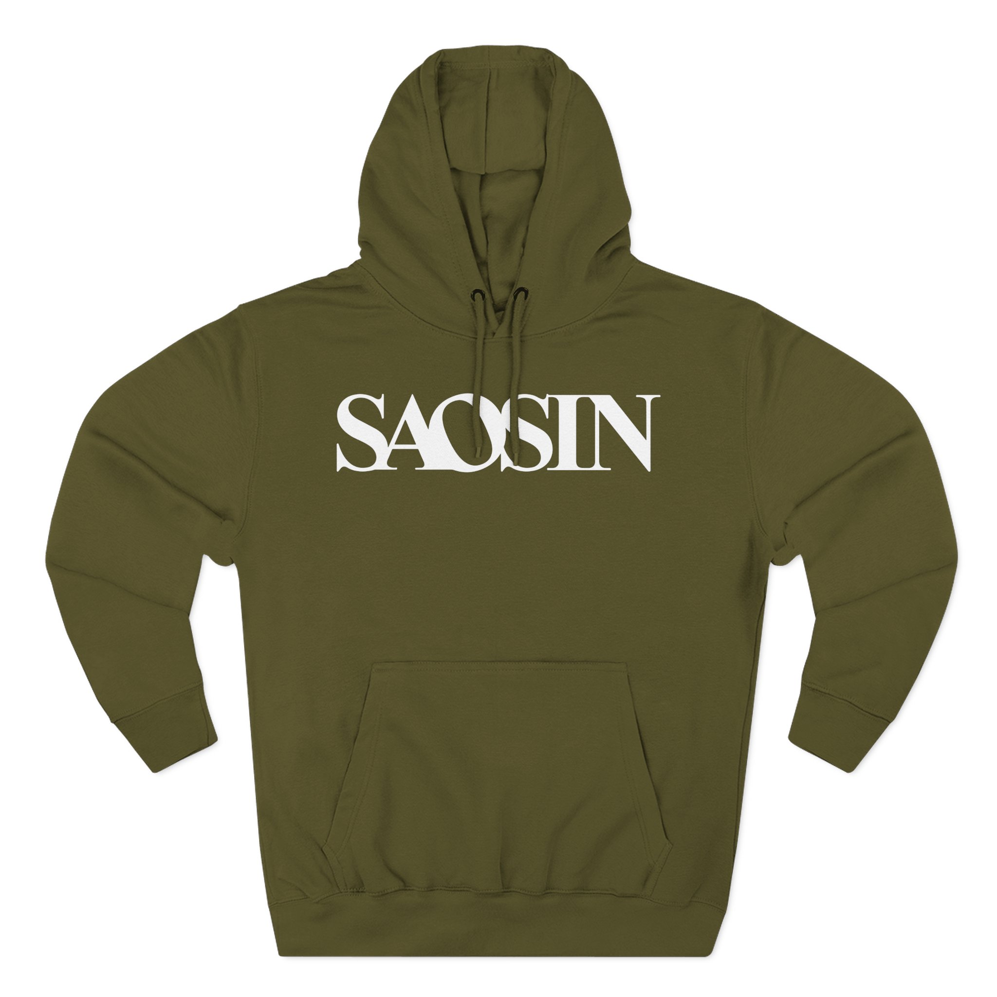 Saosin Logo Three-Panel Fleece Hoodie