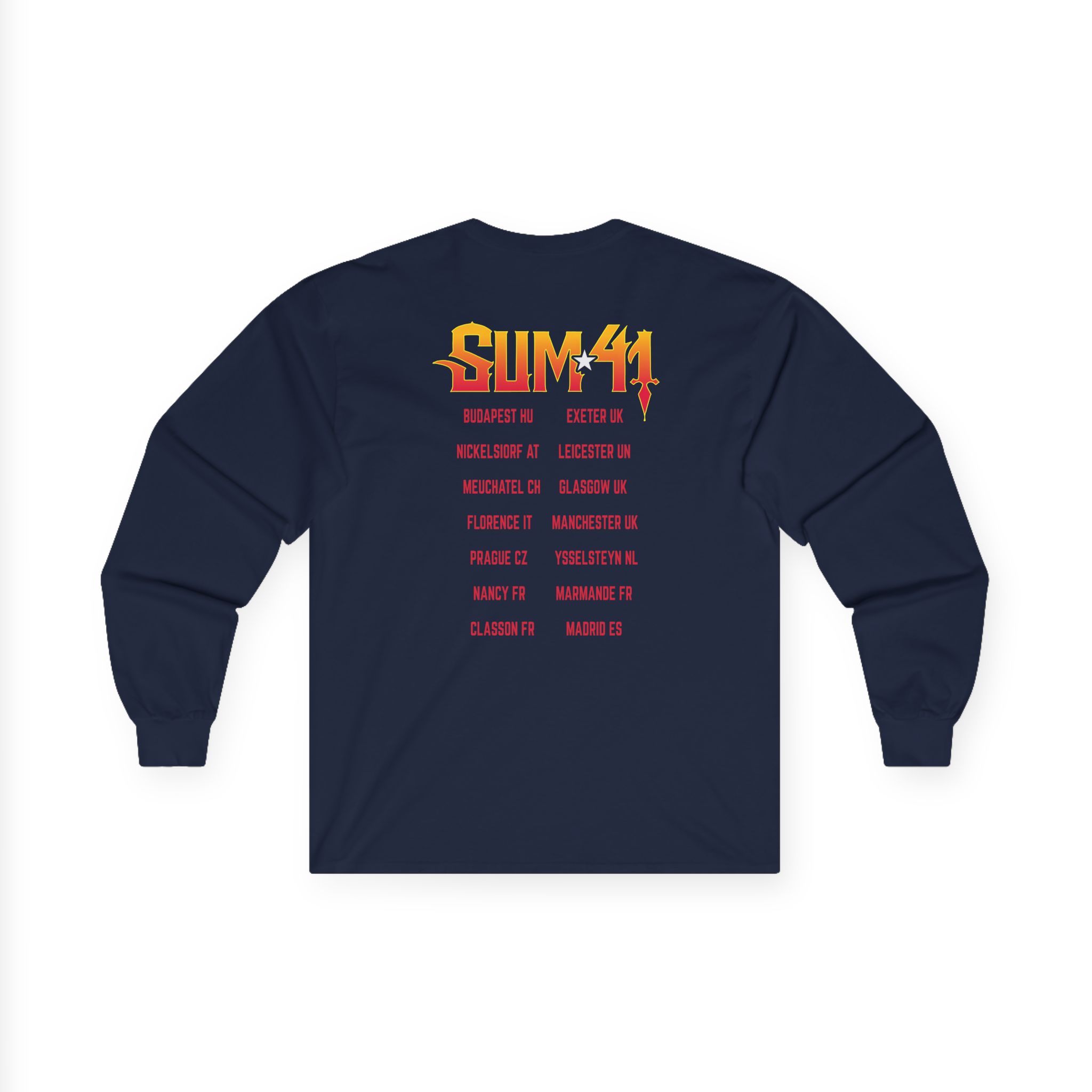Sum 41 Out for Blood Unisex Ultra Cotton Long Sleeve Tee
