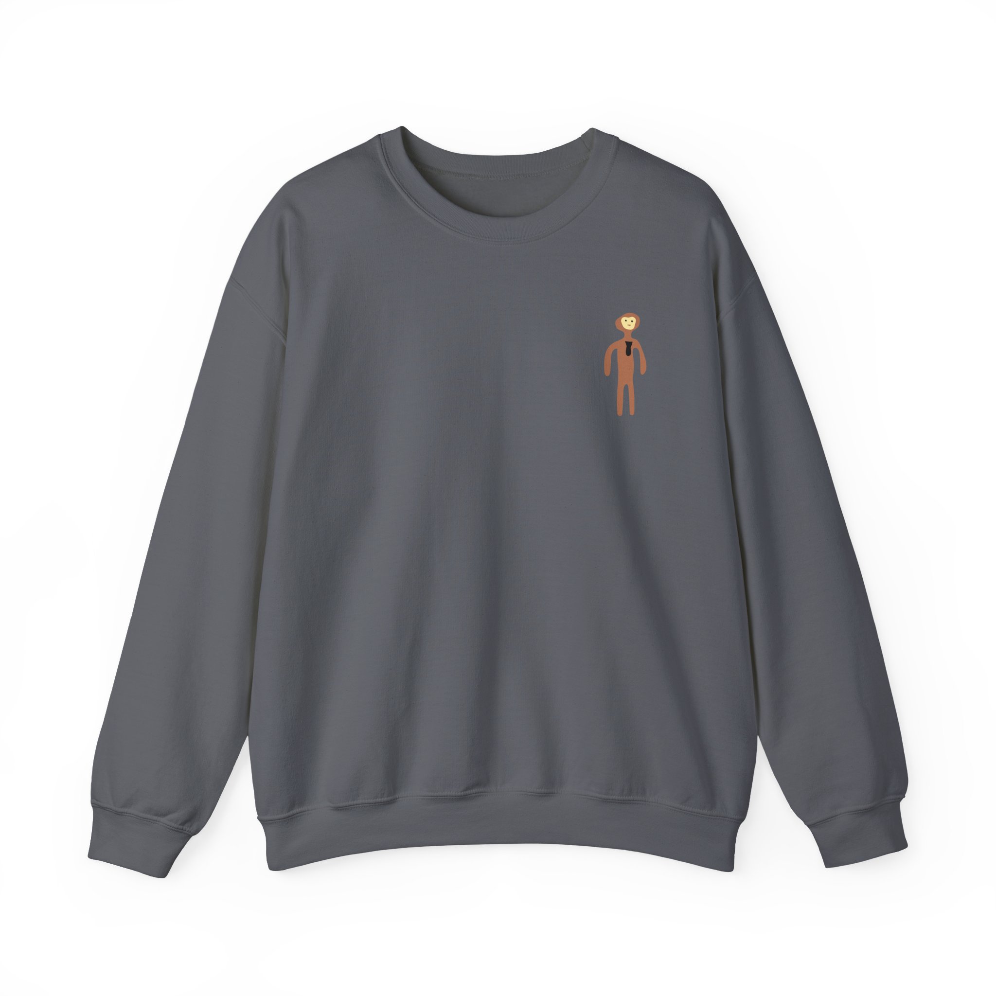 Monke Embroidered  Unisex Heavy Blendâ„¢ Crewneck Sweatshirt
