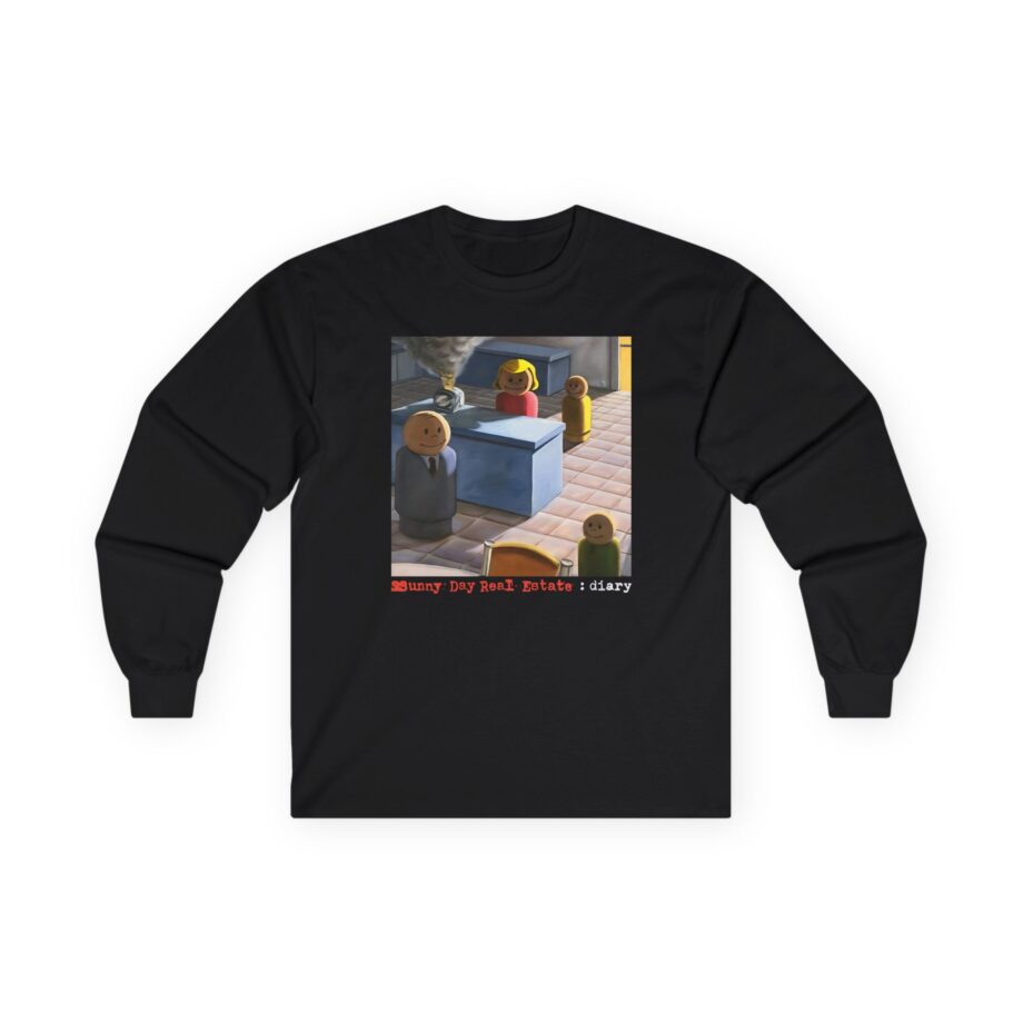 Sunny Day Real Estate Diary Lp Square Cover Unisex Ultra Cotton Long Sleeve Tee