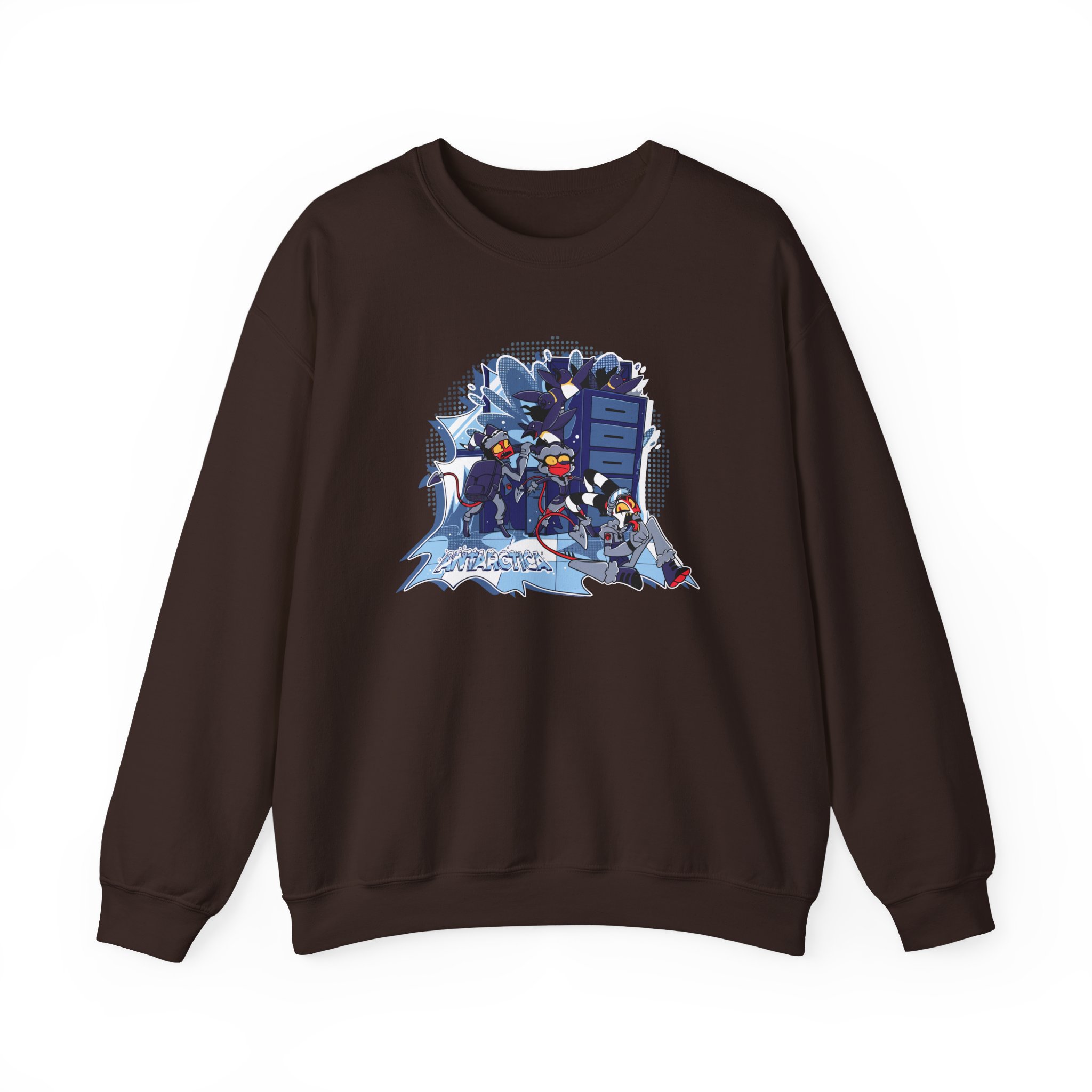 Vivziepop Antarctica Unisex Heavy Blendâ„¢ Crewneck Sweatshirt