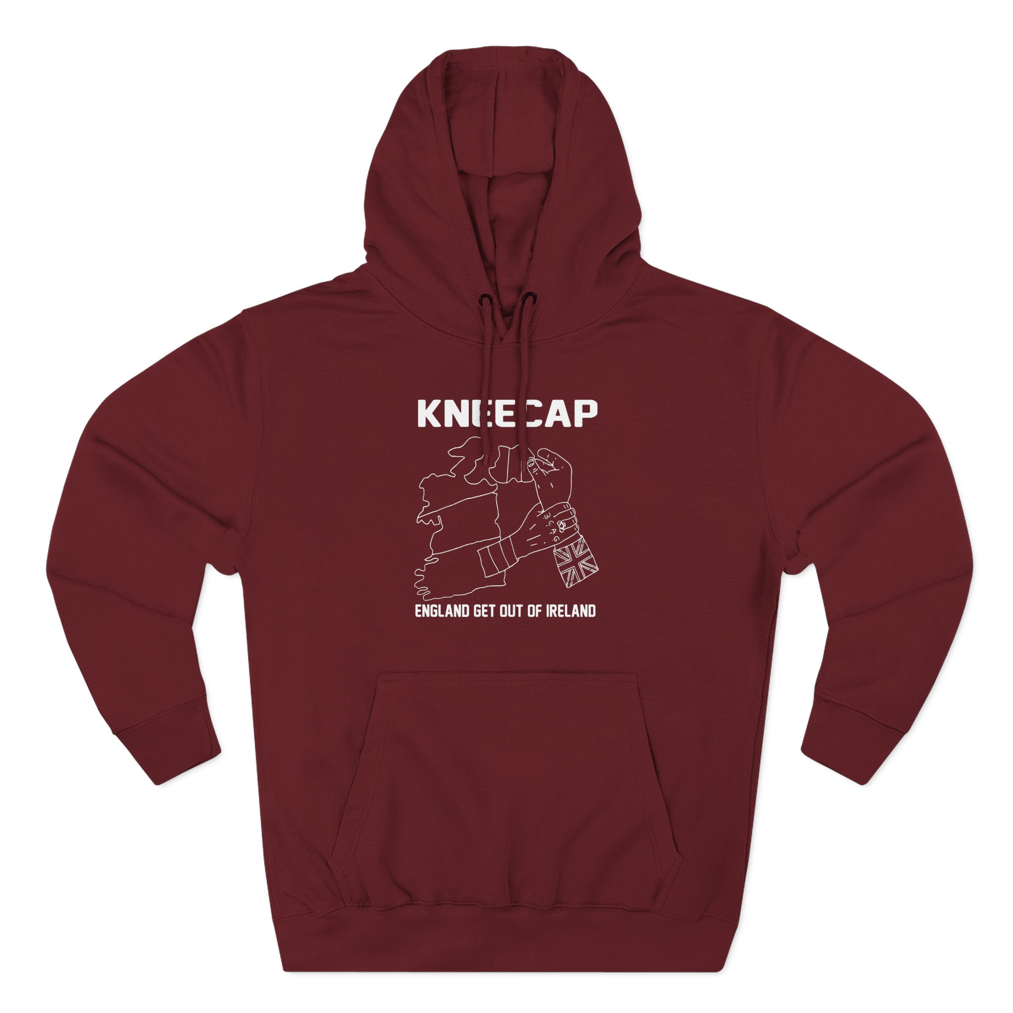 England Get Out of Ireland Three-Panel Fleece Hoodie