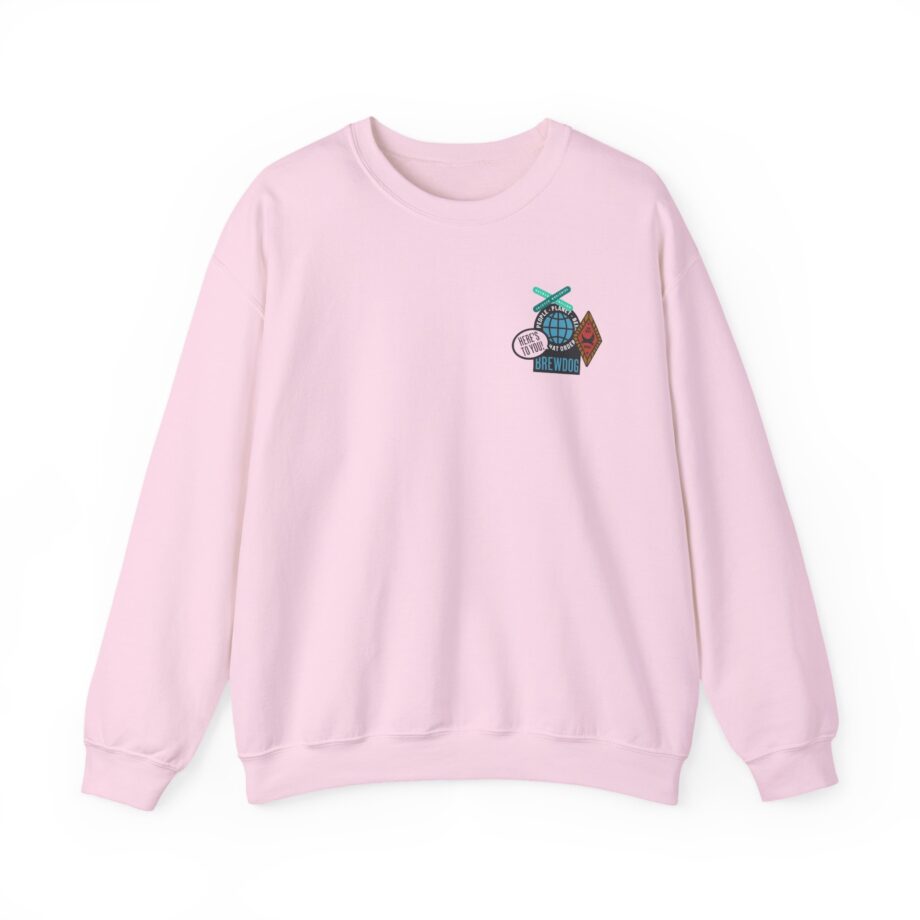 Brewdog Punk Sticker Unisex Heavy Blend™ Crewneck Sweatshirt