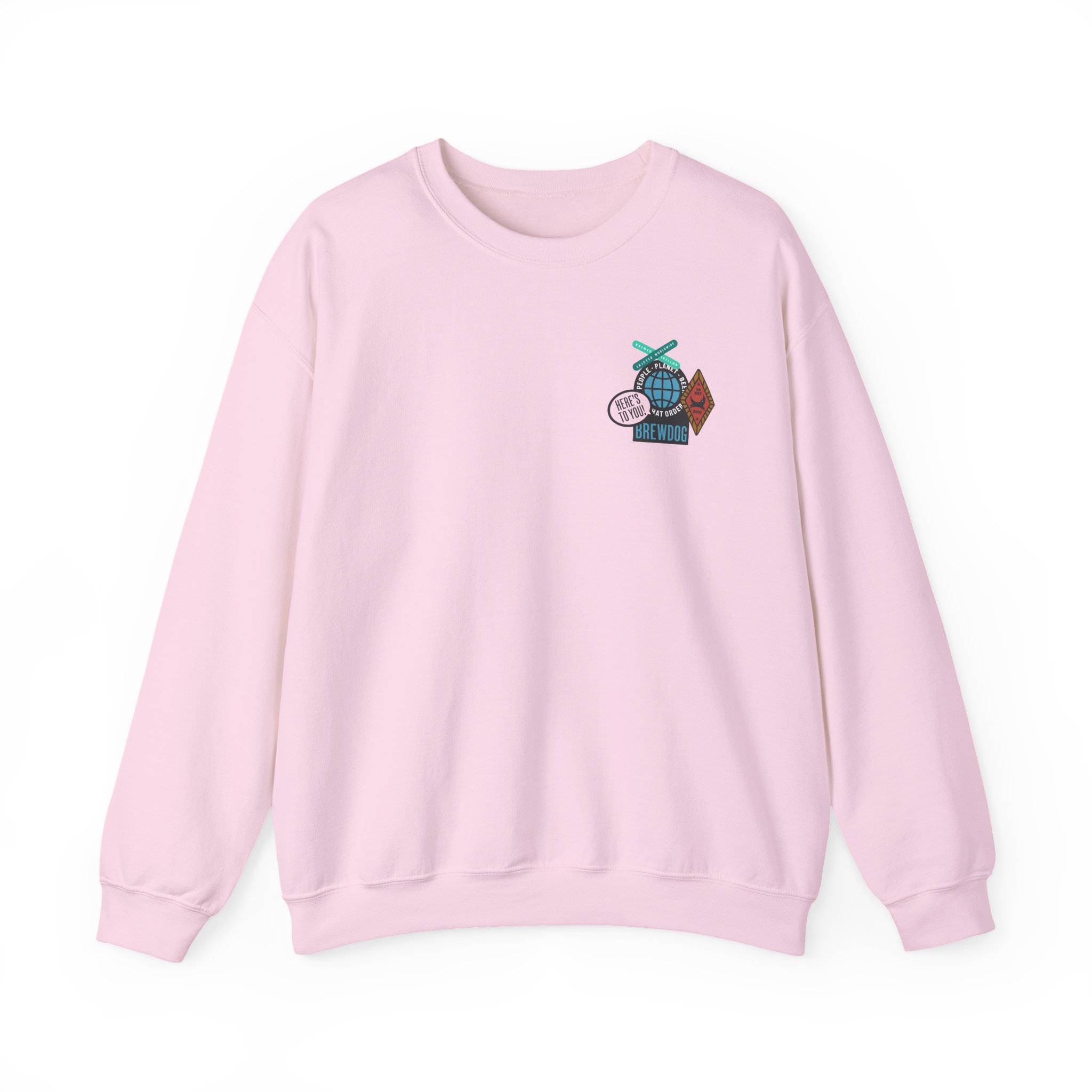 Brewdog Punk Sticker Unisex Heavy Blendâ„¢ Crewneck Sweatshirt