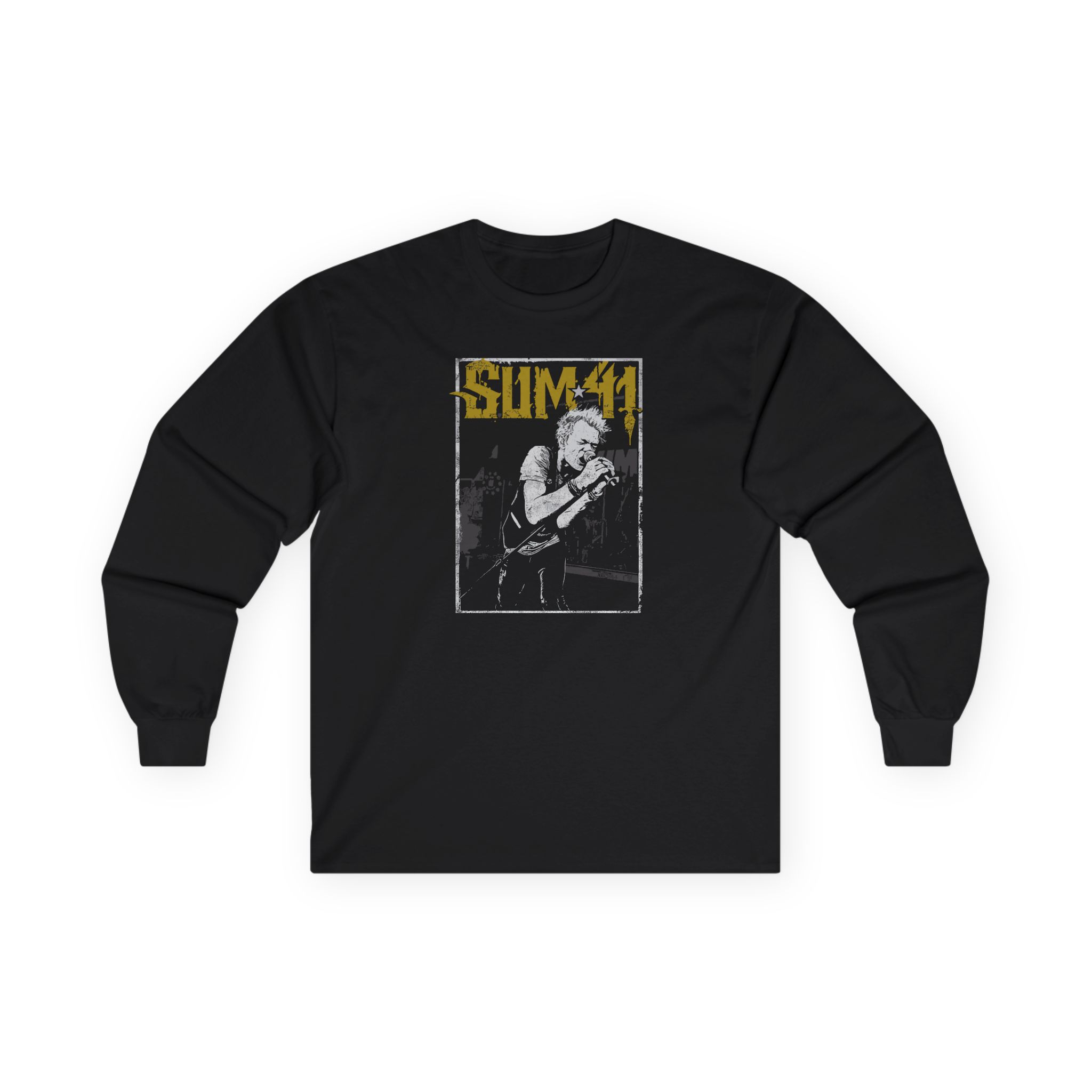 Sum 41 Illustrated Live Shot Unisex Ultra Cotton Long Sleeve Tee